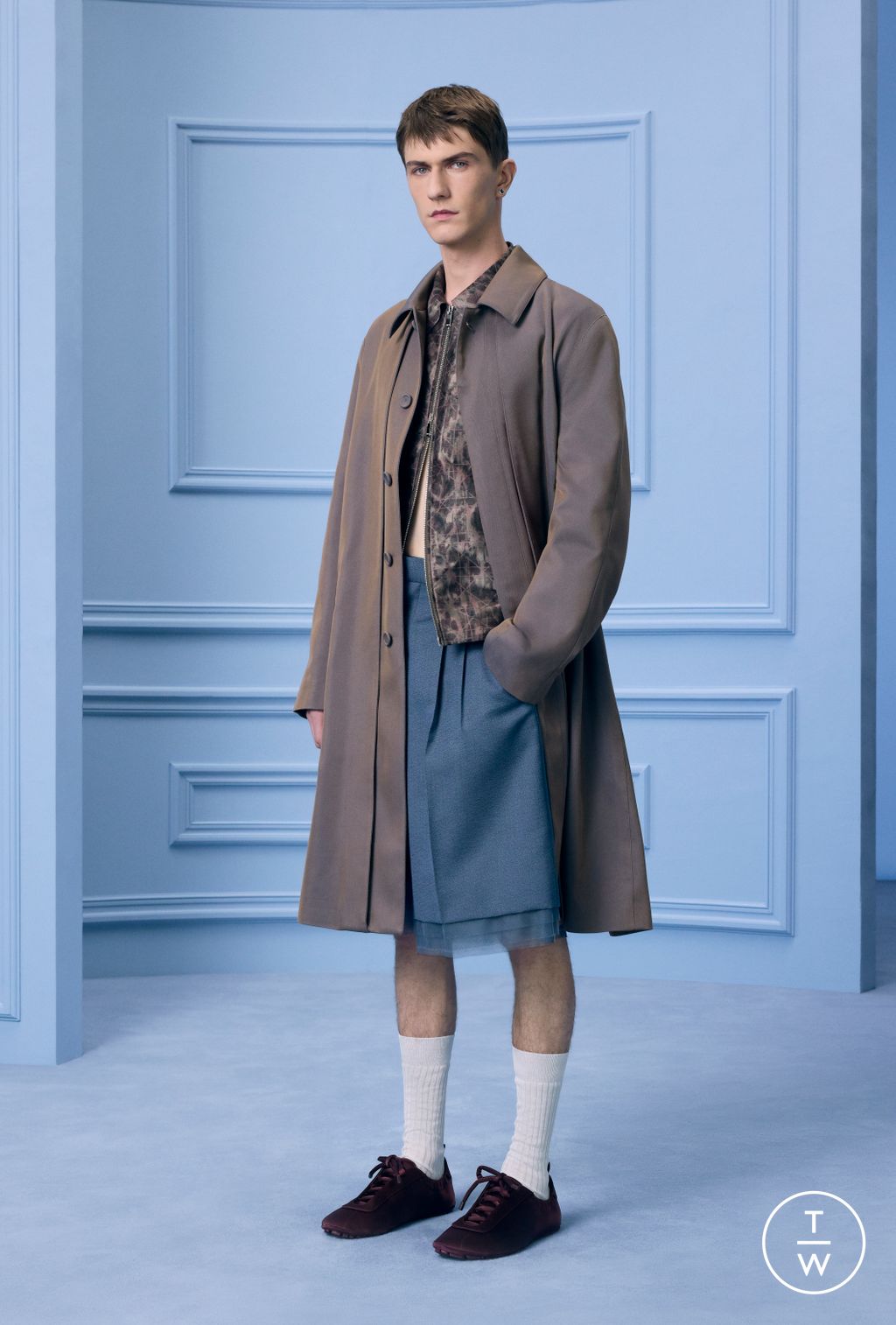 Fashion Week Paris Pre-Fall 2024 look 21 de la collection Dior Homme menswear