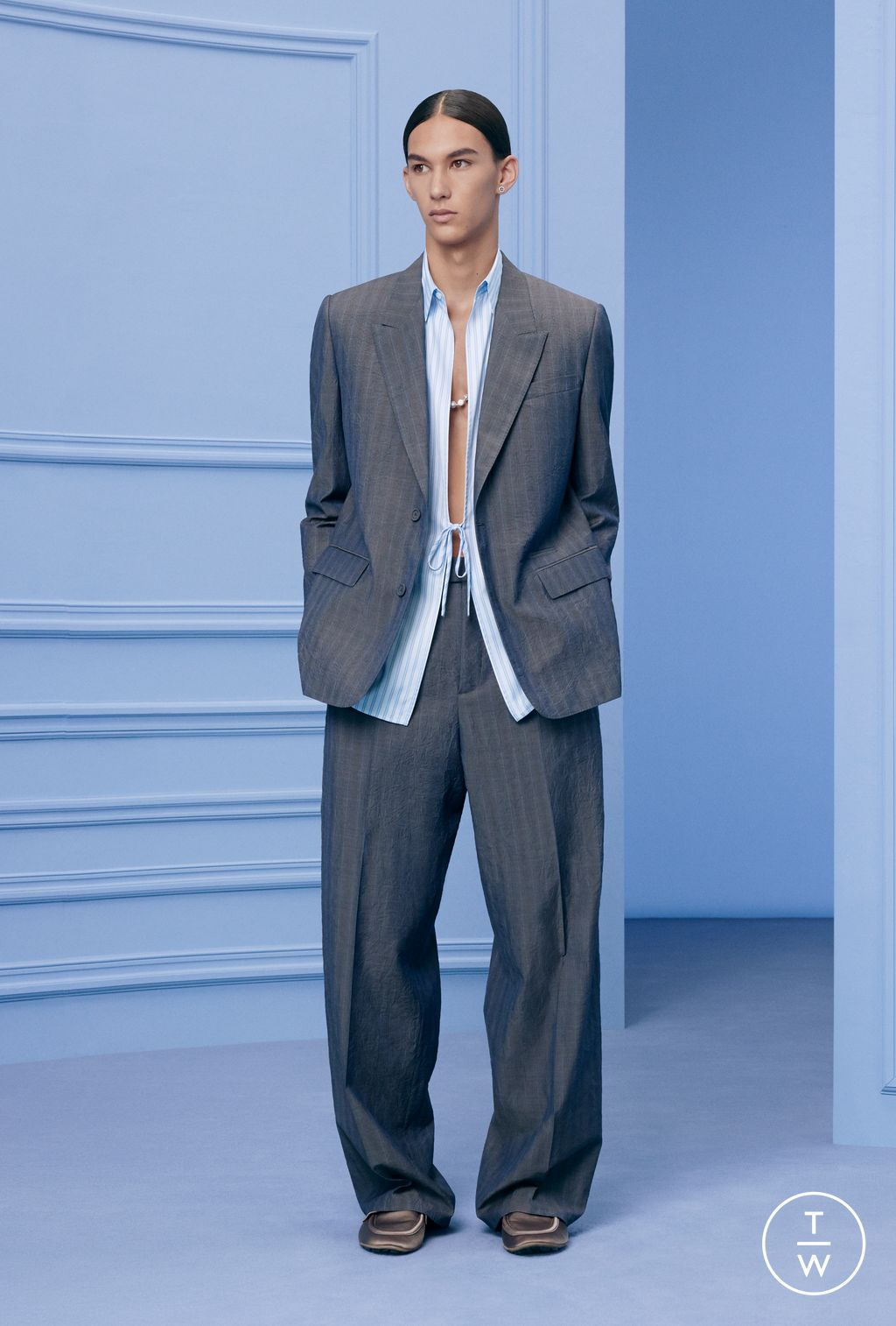Fashion Week Paris Pre-Fall 2024 look 34 de la collection Dior Homme menswear