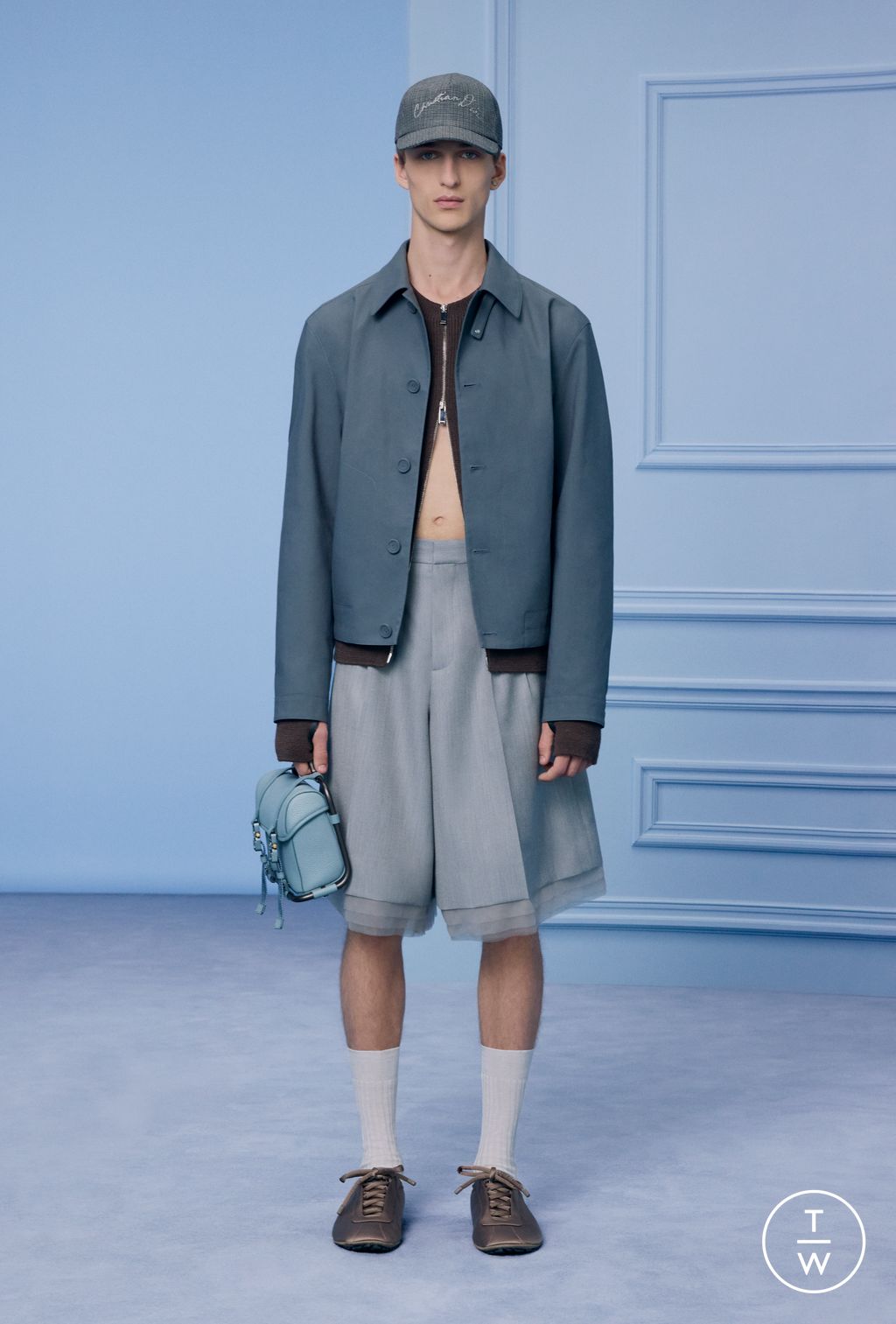 Fashion Week Paris Pre-Fall 2024 look 35 de la collection Dior Homme menswear