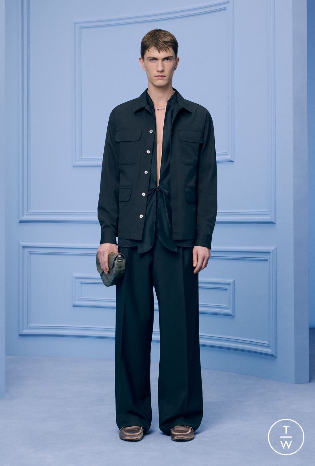 Fashion Week Paris Pre-Fall 2024 look 39 de la collection Dior Homme menswear