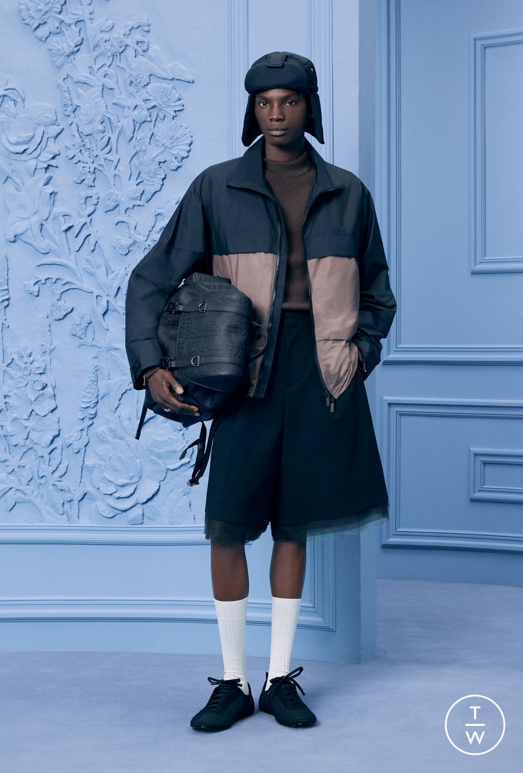 Fashion Week Paris Pre-Fall 2024 look 40 from the Dior Homme collection 男装