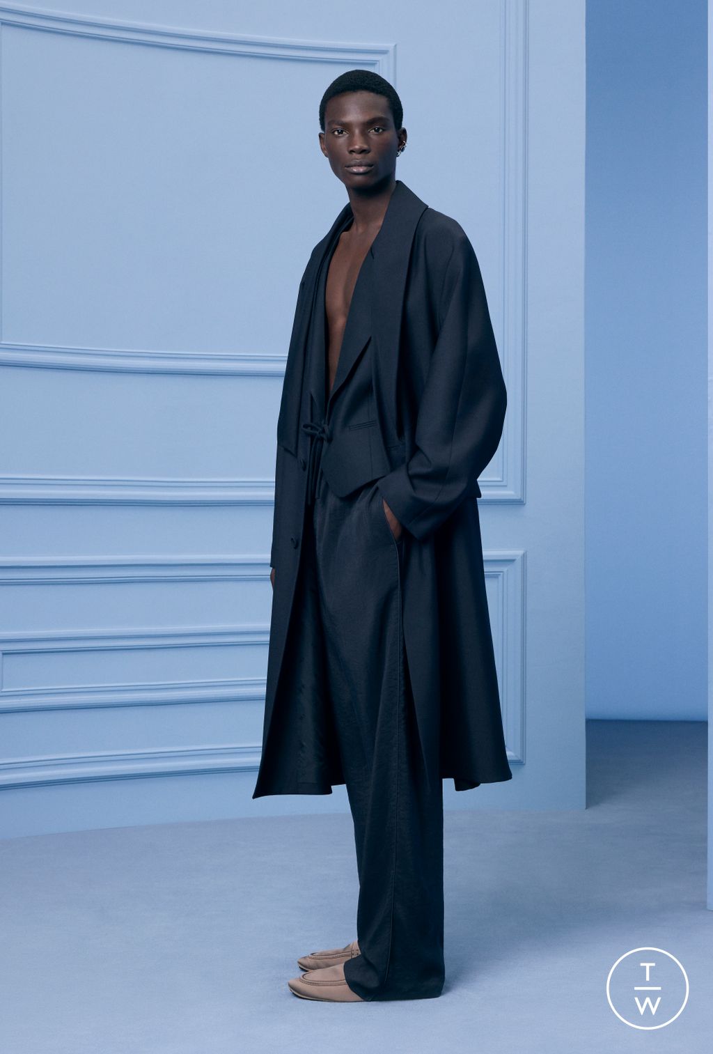 Fashion Week Paris Pre-Fall 2024 look 50 de la collection Dior Homme menswear