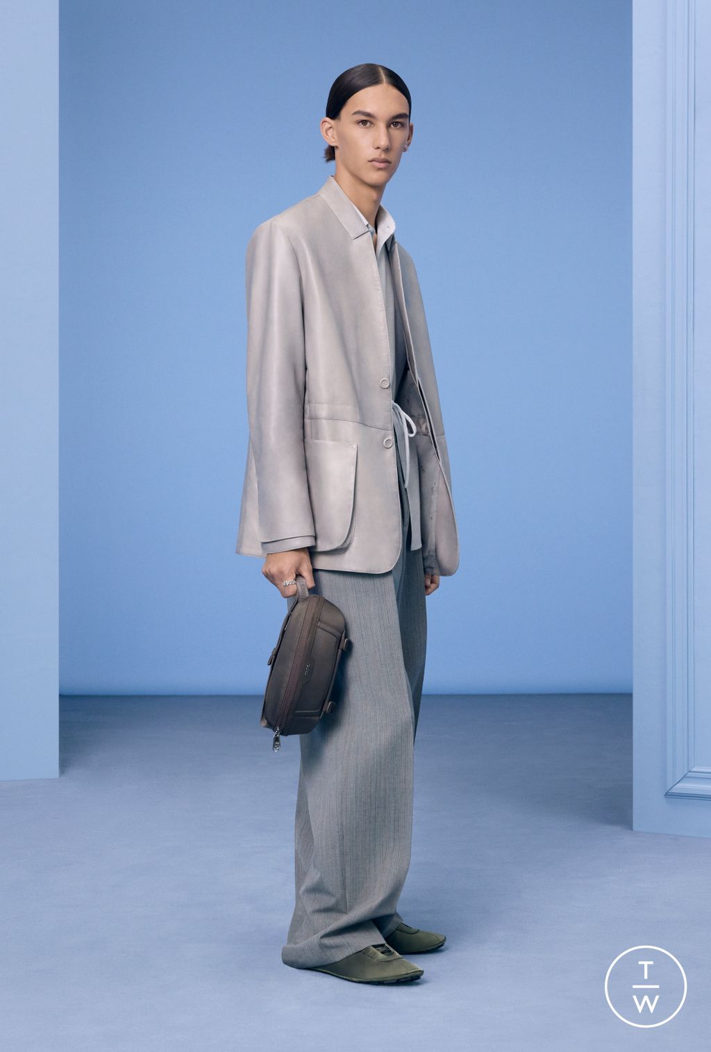 Fashion Week Paris Pre-Fall 2024 look 7 de la collection Dior Homme menswear