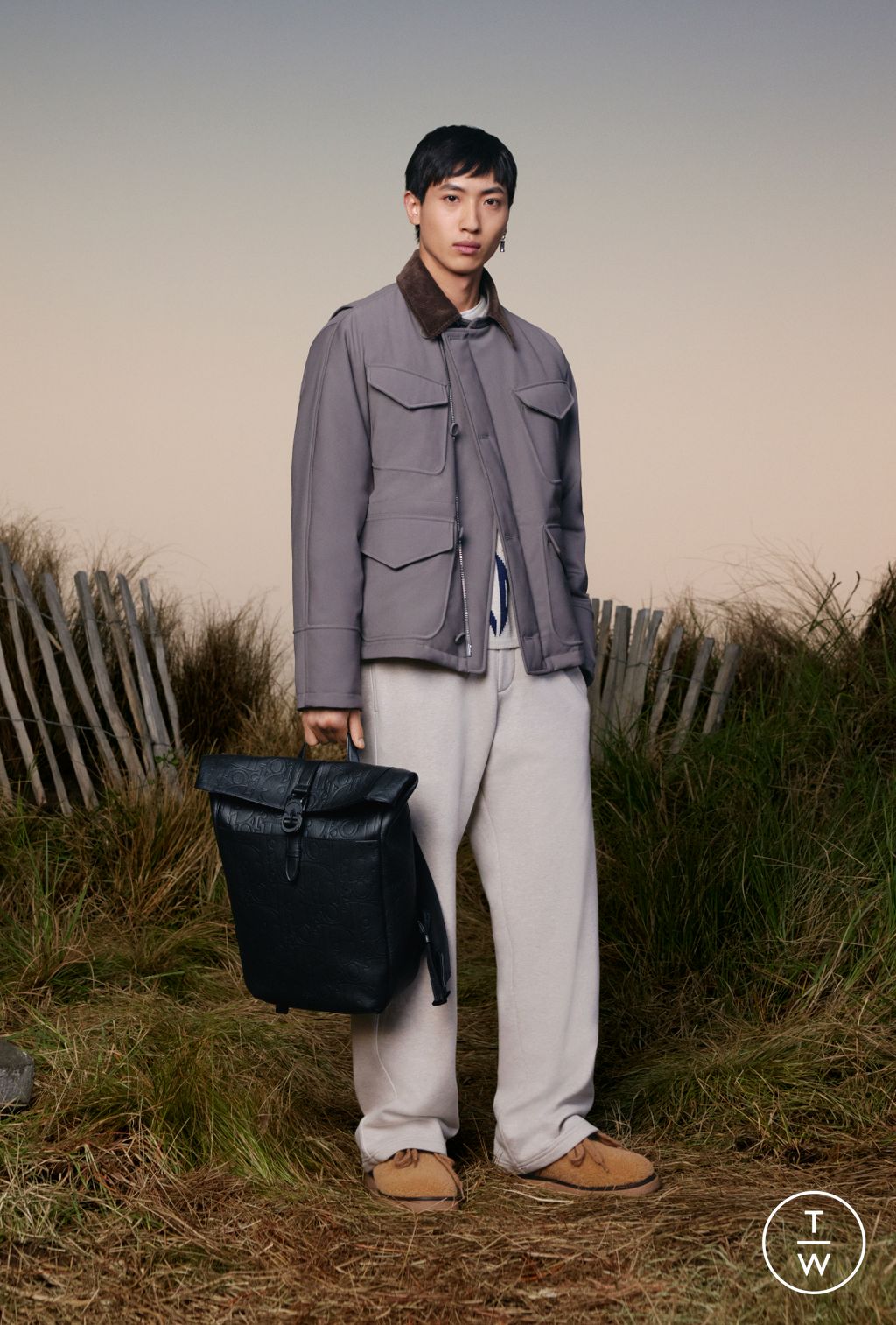 Fashion Week Paris Resort 2025 look 11 de la collection Dior Homme menswear
