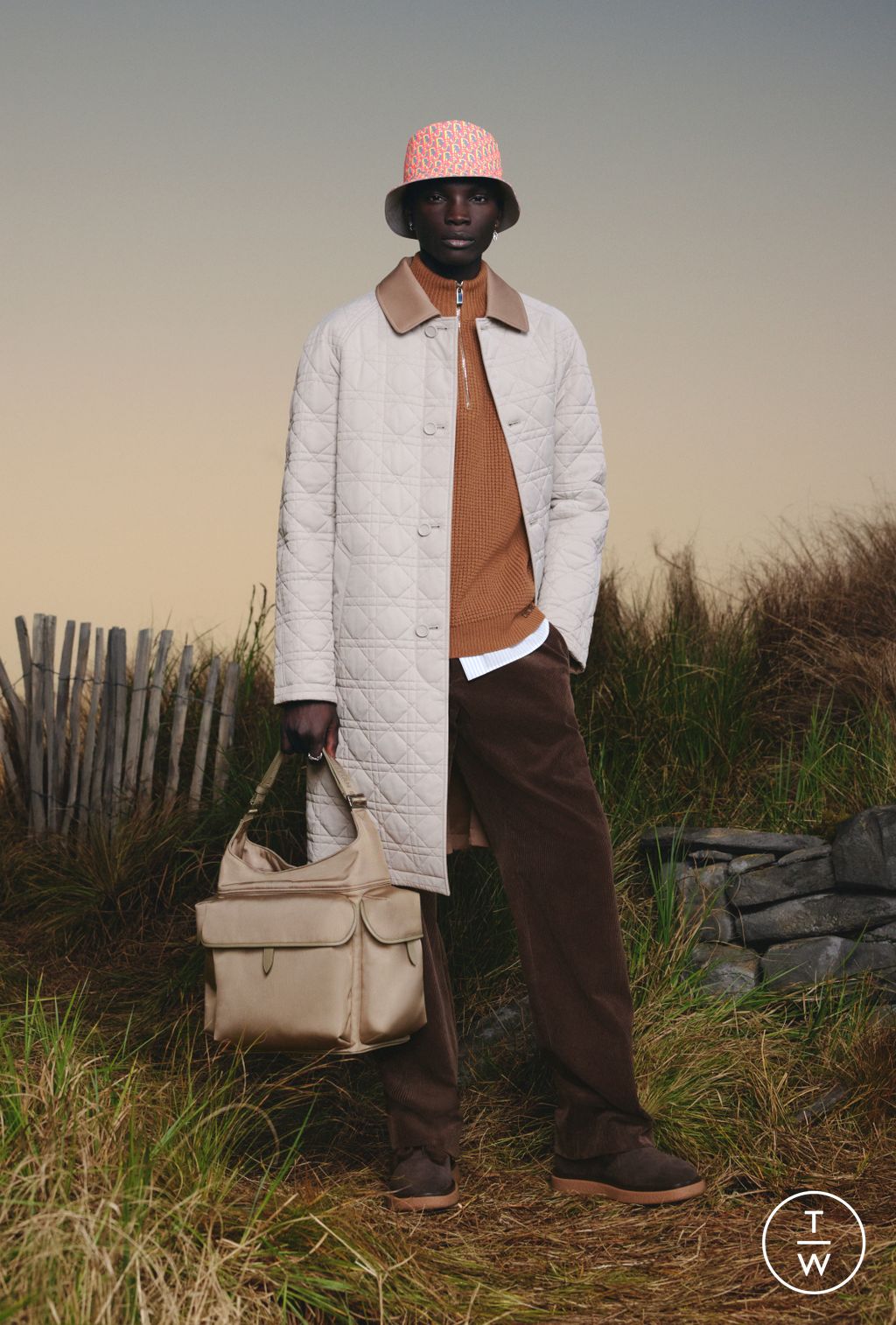 Fashion Week Paris Resort 2025 look 18 de la collection Dior Homme menswear