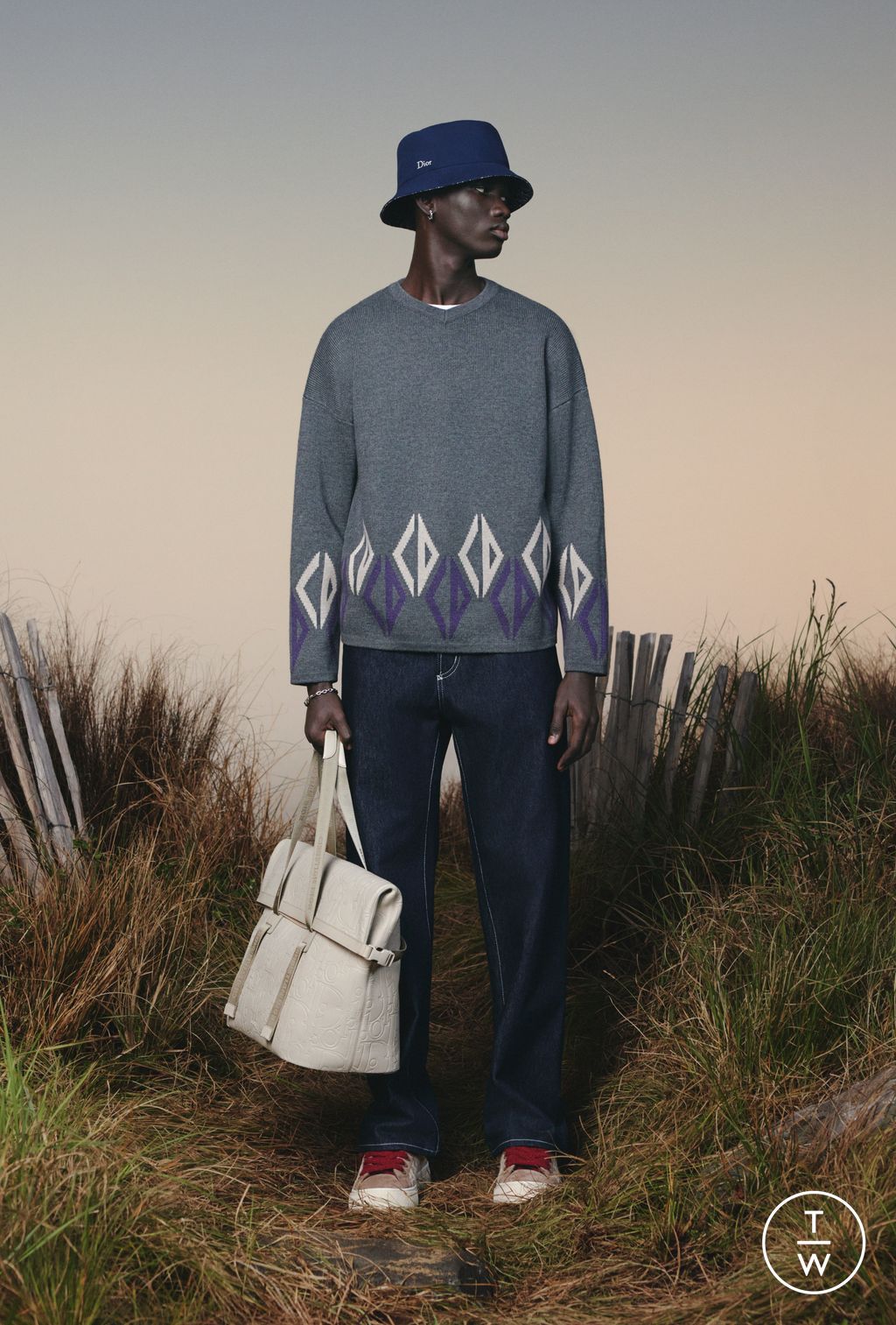 Fashion Week Paris Resort 2025 look 21 de la collection Dior Homme menswear