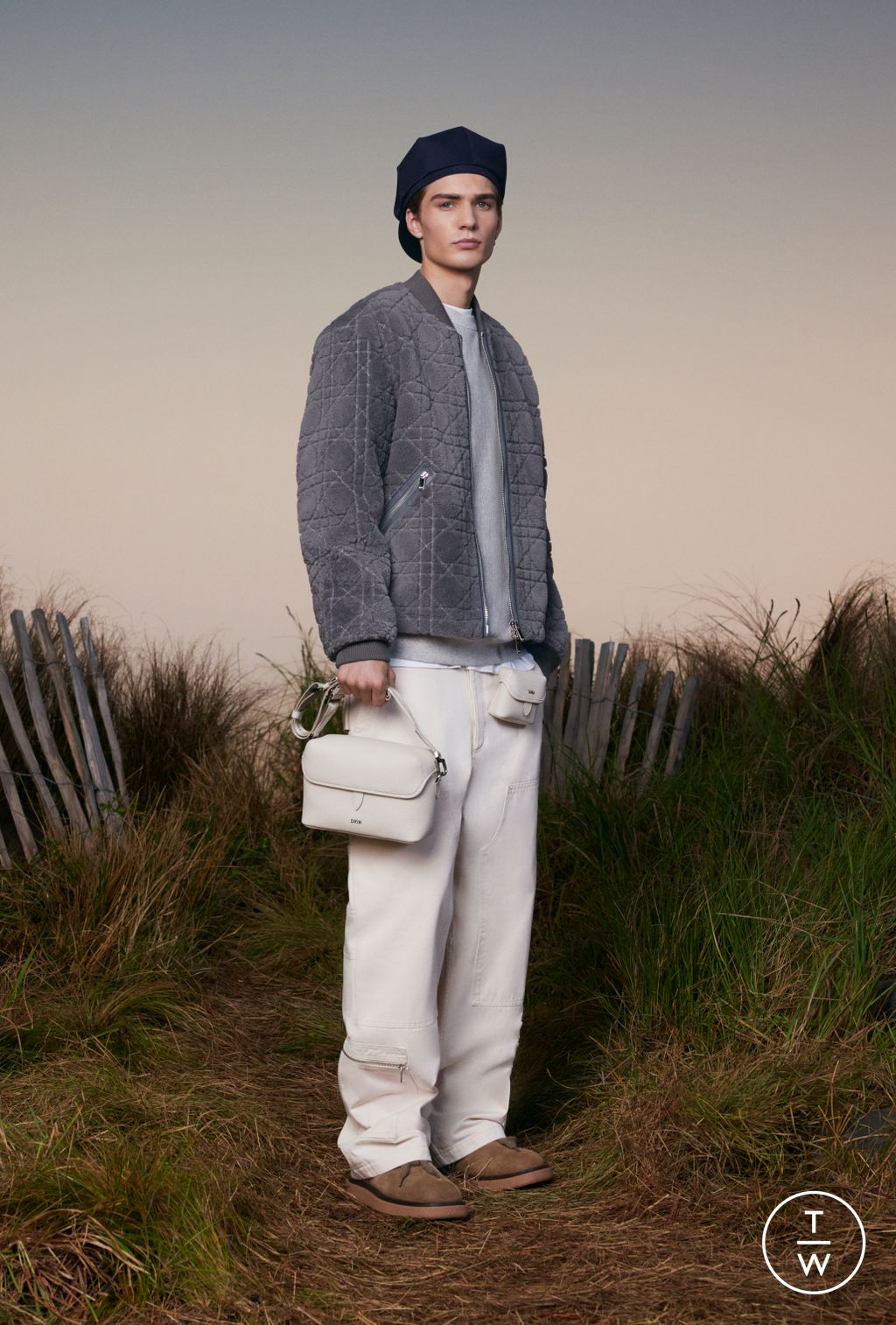 Fashion Week Paris Resort 2025 look 33 de la collection Dior Homme menswear