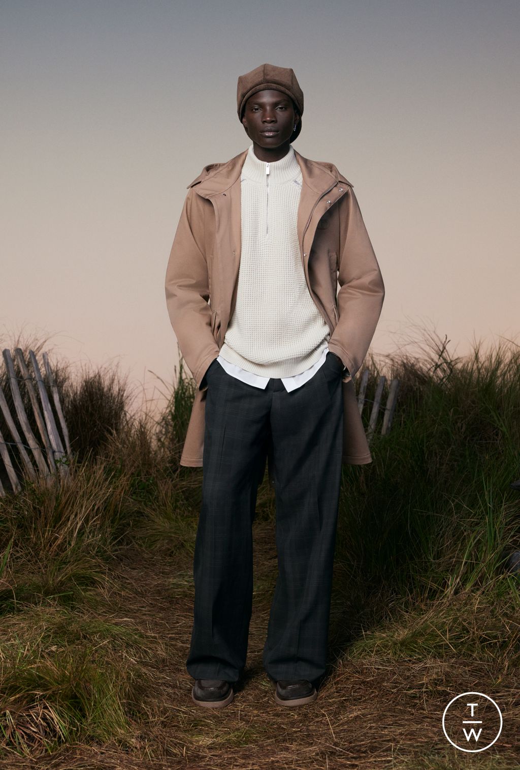 Fashion Week Paris Resort 2025 look 36 de la collection Dior Homme menswear