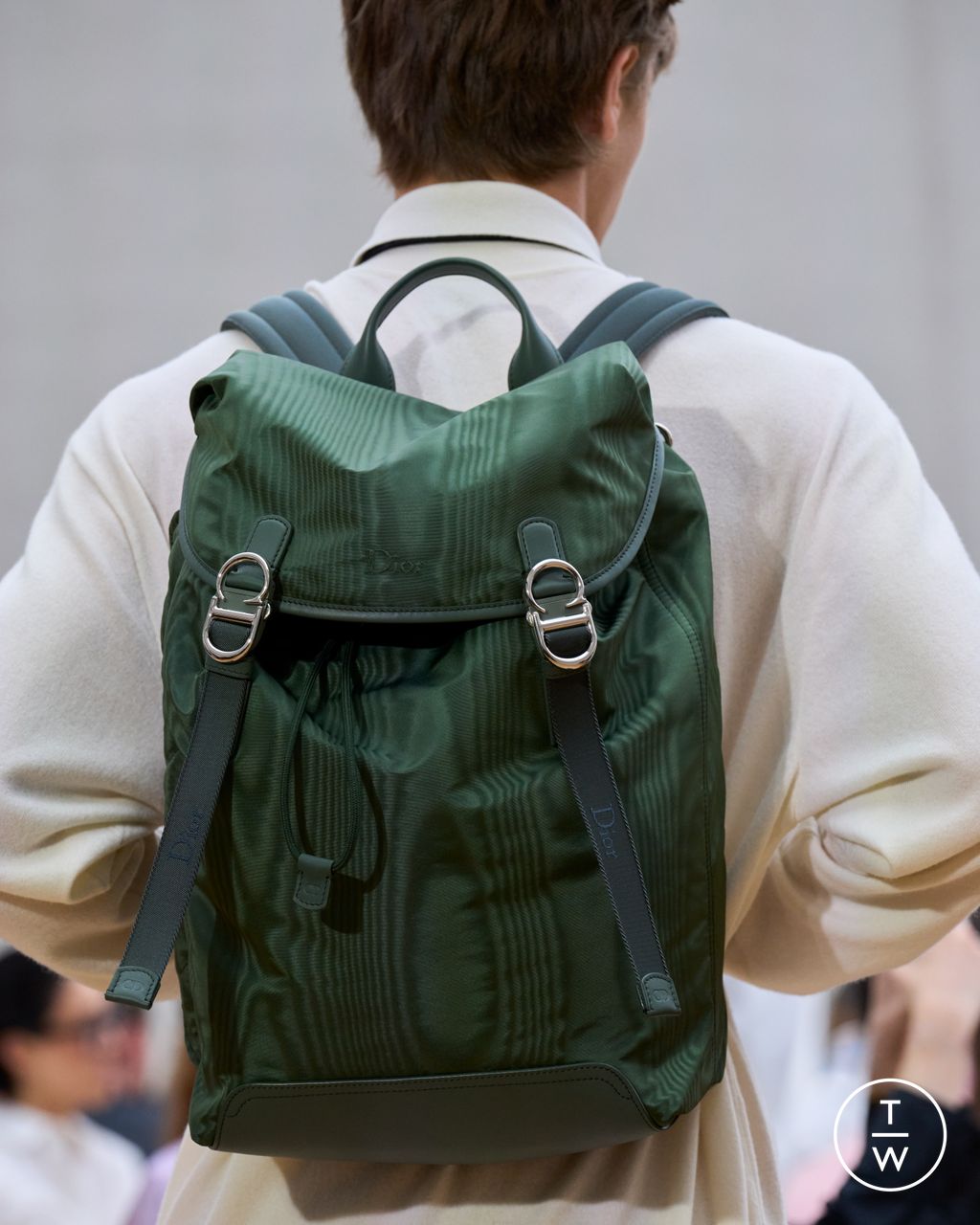 Fashion Week Paris Spring/Summer 2026 look 1 from the Dior Homme collection menswear accessories