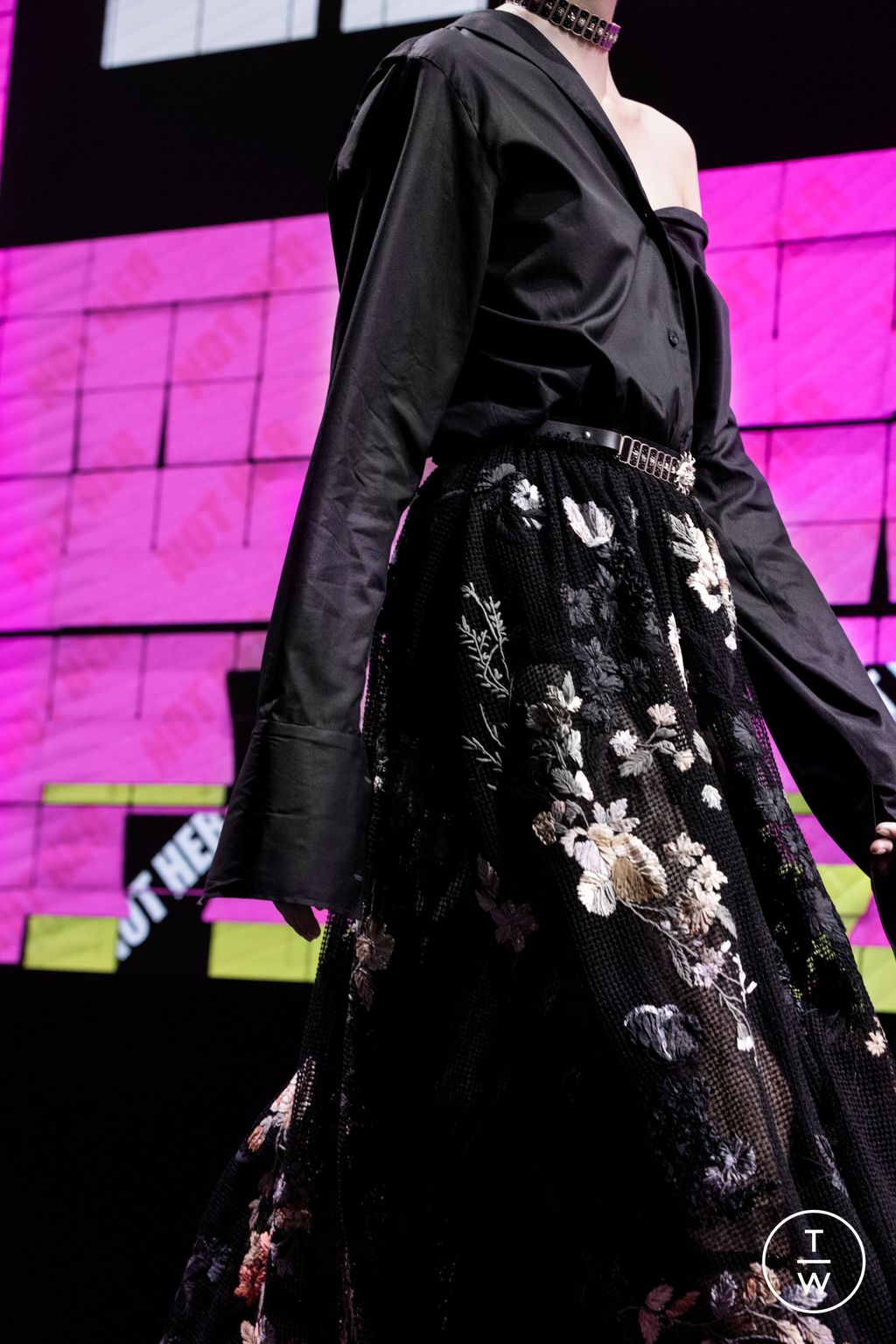Fashion Week Paris Spring/Summer 2024 look 24 de la collection Christian Dior womenswear accessories