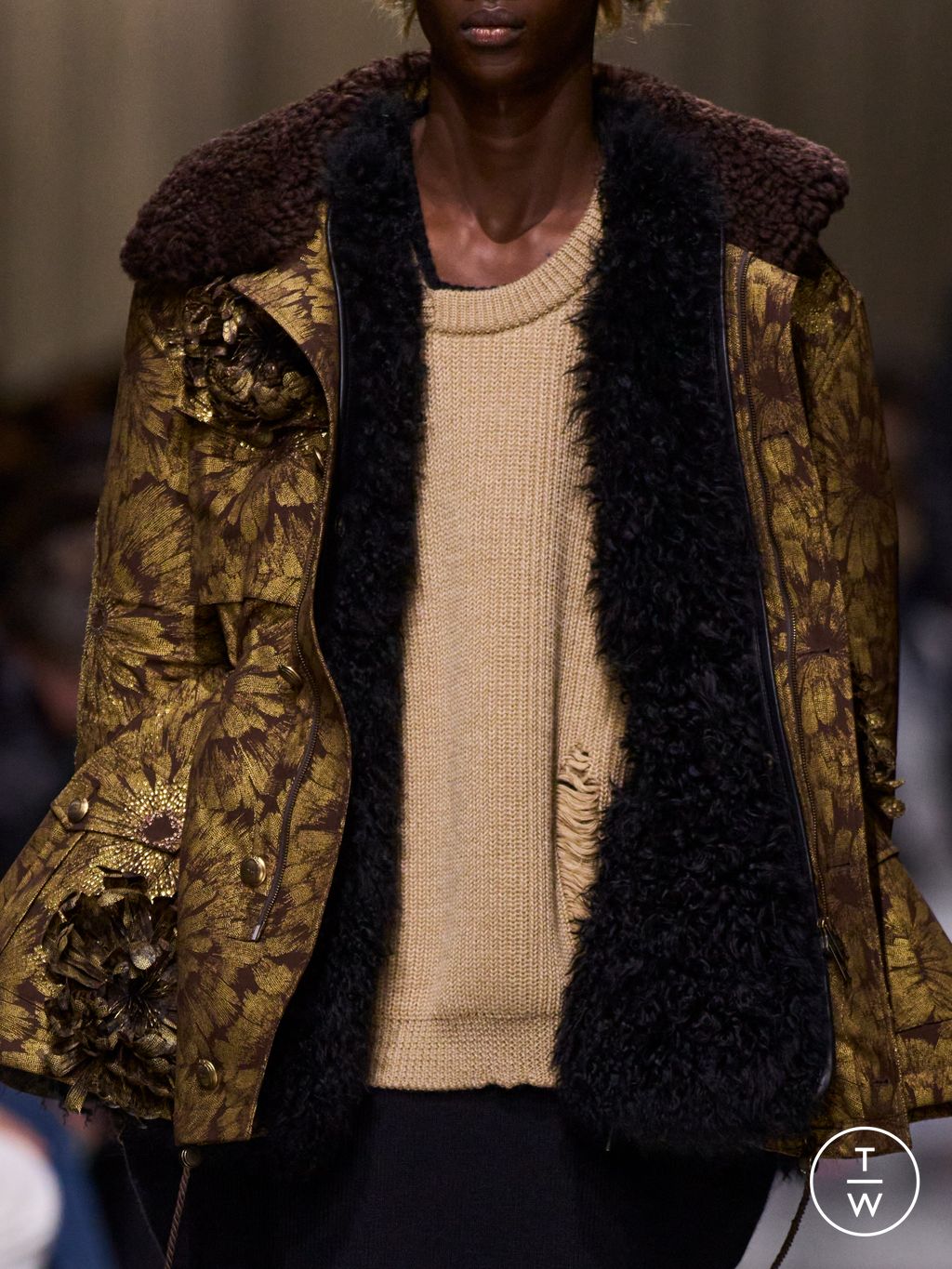 Fashion Week Paris Fall/Winter 2026 look 67 from the Dior Homme collection 男装配饰