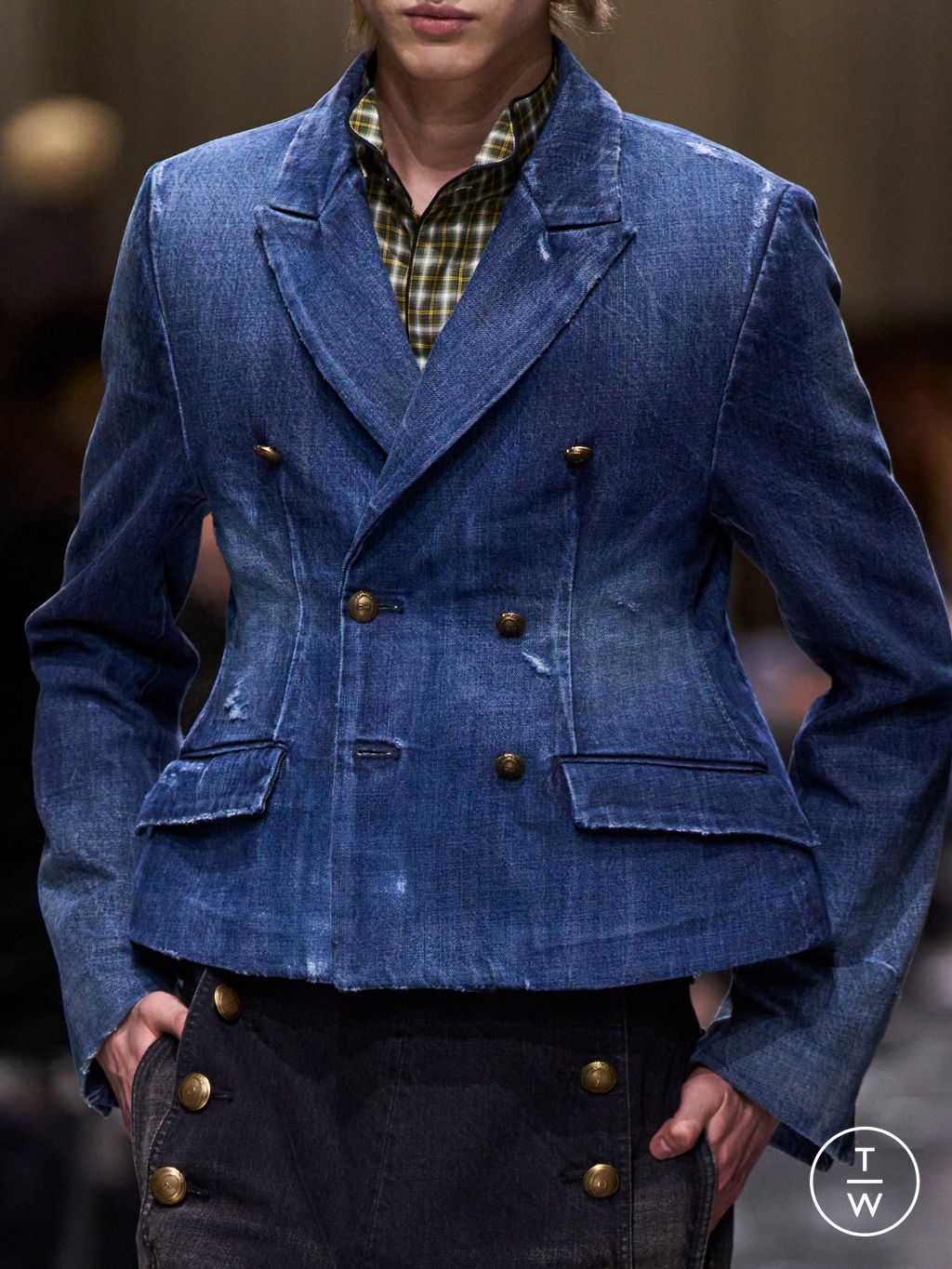 Fashion Week Paris Fall/Winter 2026 look 78 from the Dior Homme collection 男装配饰