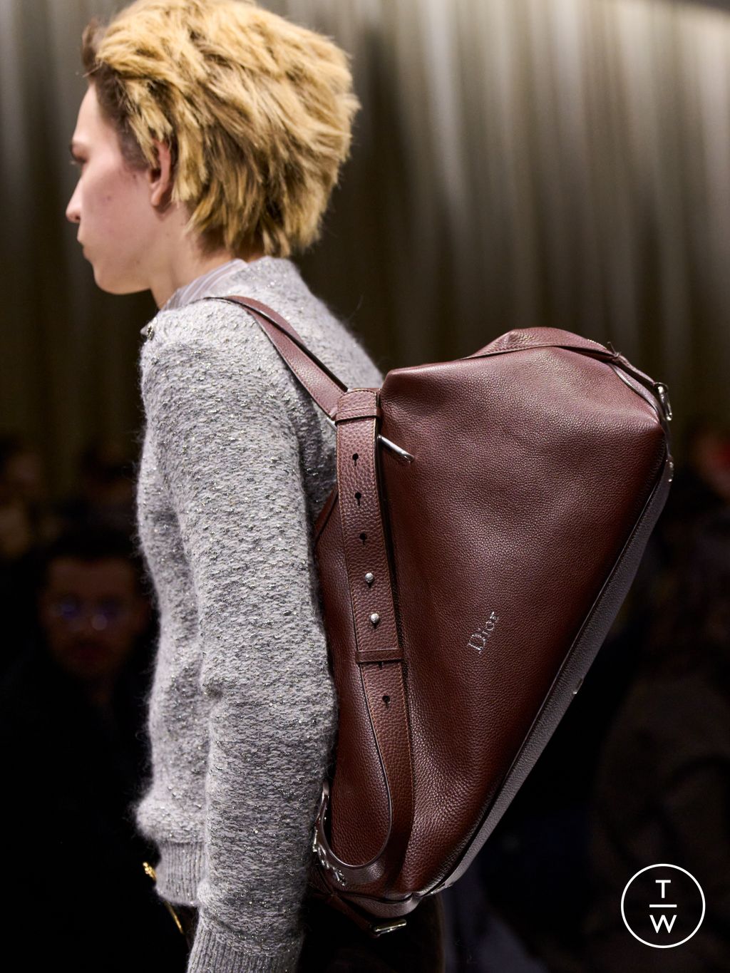 Fashion Week Paris Fall/Winter 2026 look 82 from the Dior Homme collection menswear accessories