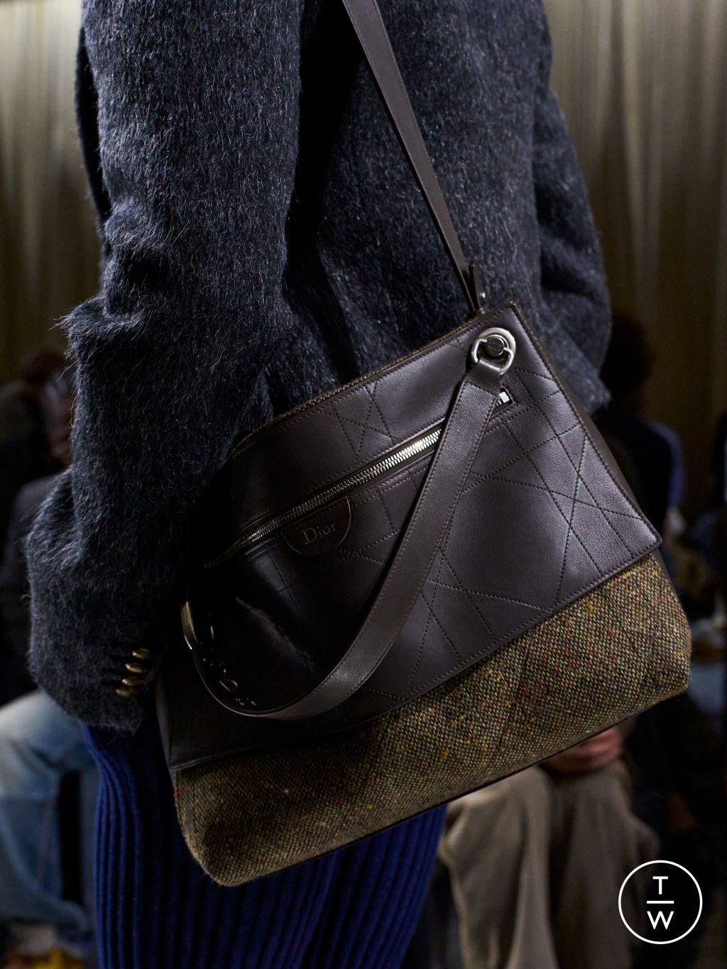 Fashion Week Paris Fall/Winter 2026 look 58 from the Dior Homme collection menswear accessories