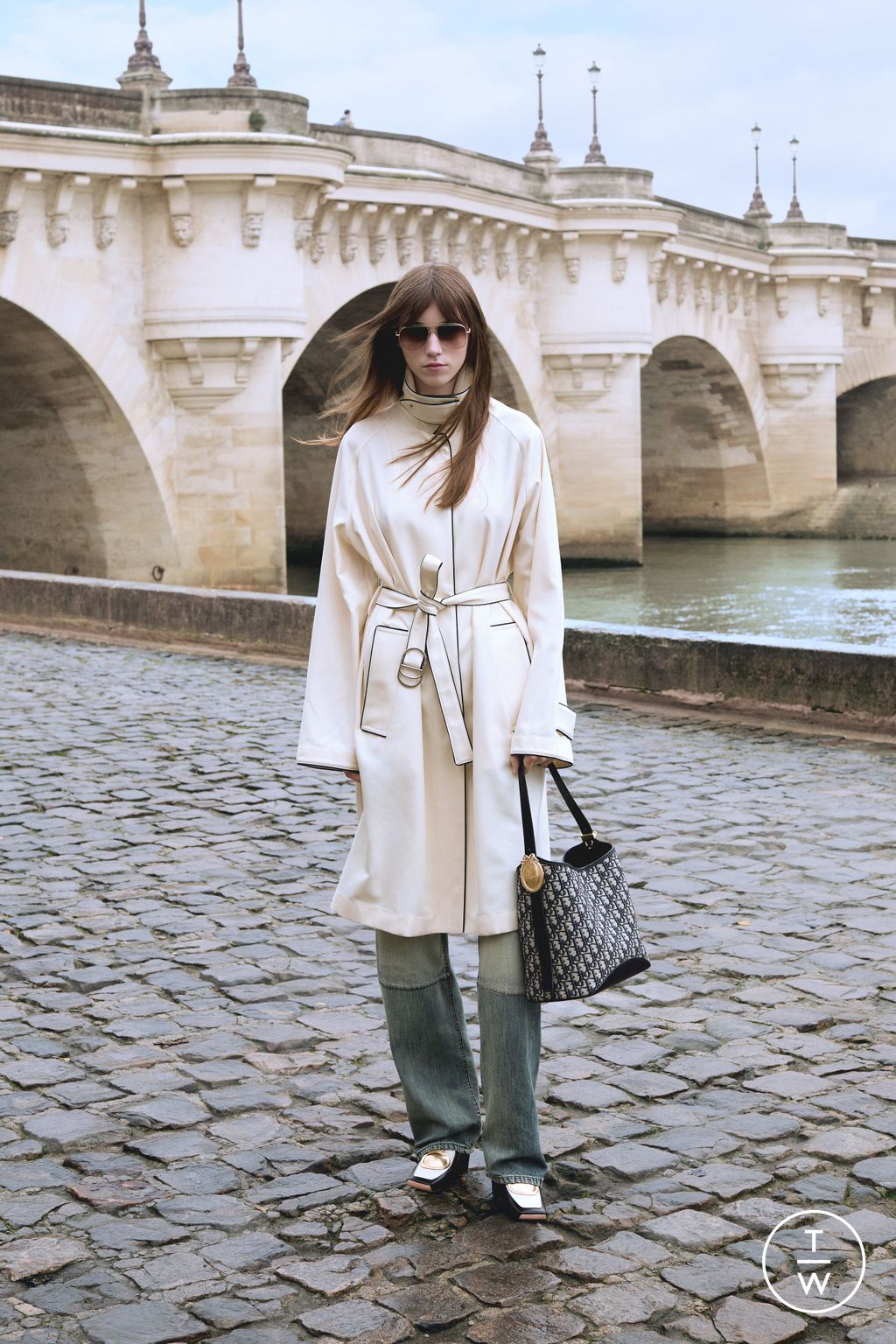 Fashion Week Paris Pre-Fall 2026 look 7 de la collection Dior womenswear