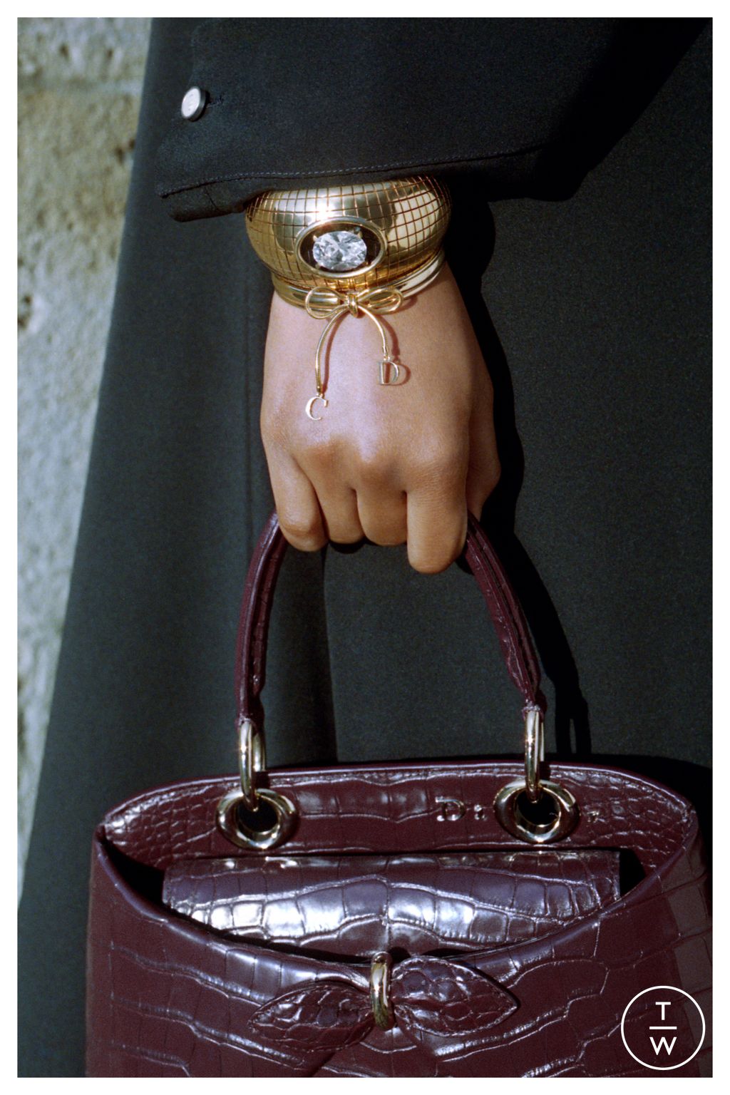 Fashion Week Paris Pre-Fall 2026 look 19 from the Dior collection womenswear accessories