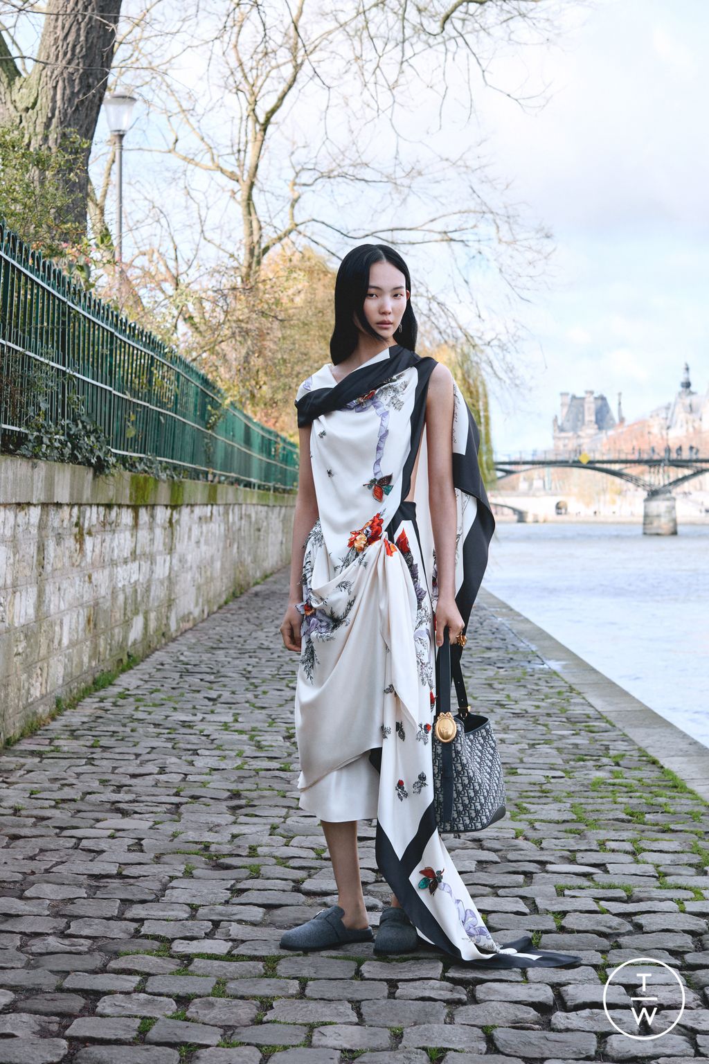 Fashion Week Paris Pre-Fall 2026 look 43 from the Dior collection womenswear