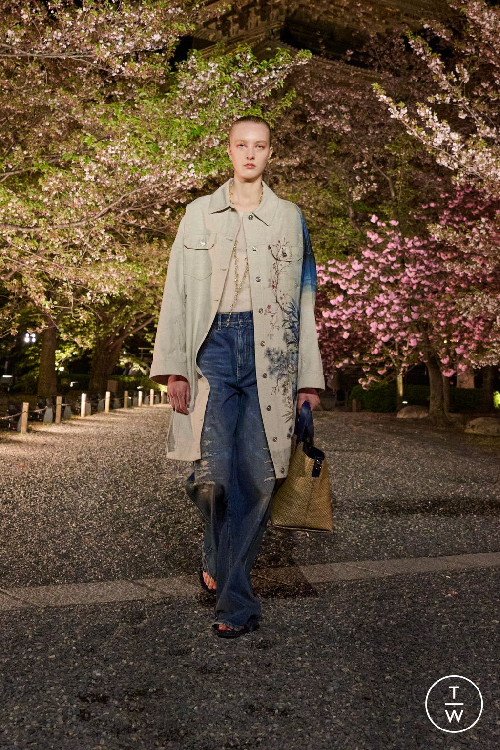 Fashion Week Paris Pre-Fall 2025 look 11 from the Dior collection 女装