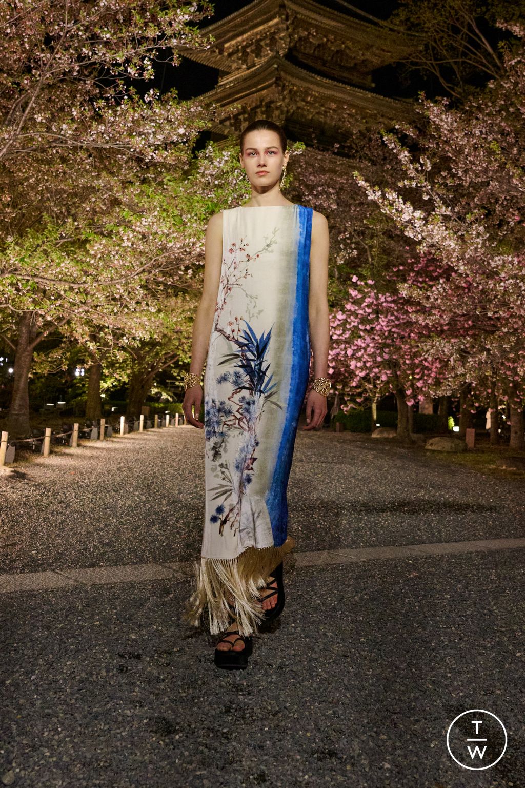 Fashion Week Paris Pre-Fall 2025 look 16 from the Dior collection 女装