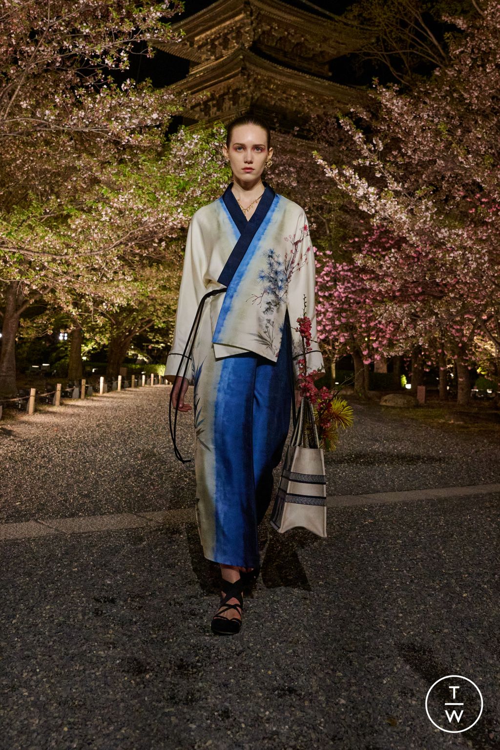 Fashion Week Paris Pre-Fall 2025 look 17 from the Dior collection 女装