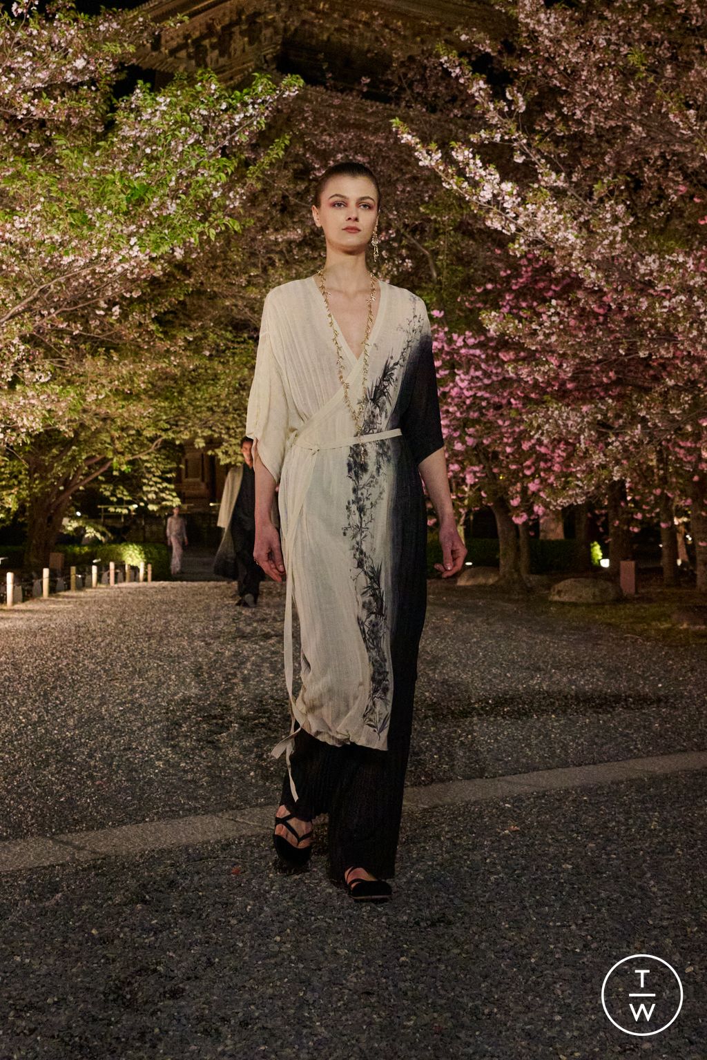Fashion Week Paris Pre-Fall 2025 look 22 from the Dior collection 女装