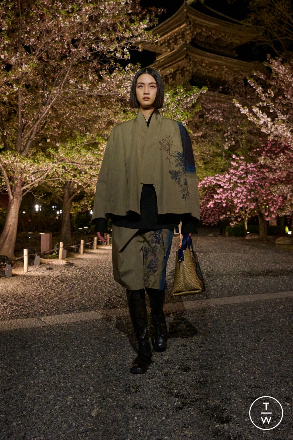 Fashion Week Paris Pre-Fall 2025 look 34 from the Dior collection womenswear