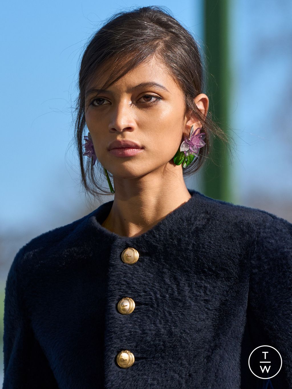 Fashion Week Paris Fall/Winter 2026 look 47 de la collection Dior womenswear accessories