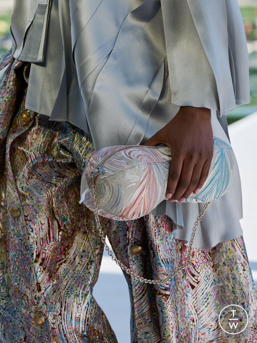 Fashion Week Paris Fall/Winter 2026 look 50 from the Dior collection womenswear accessories