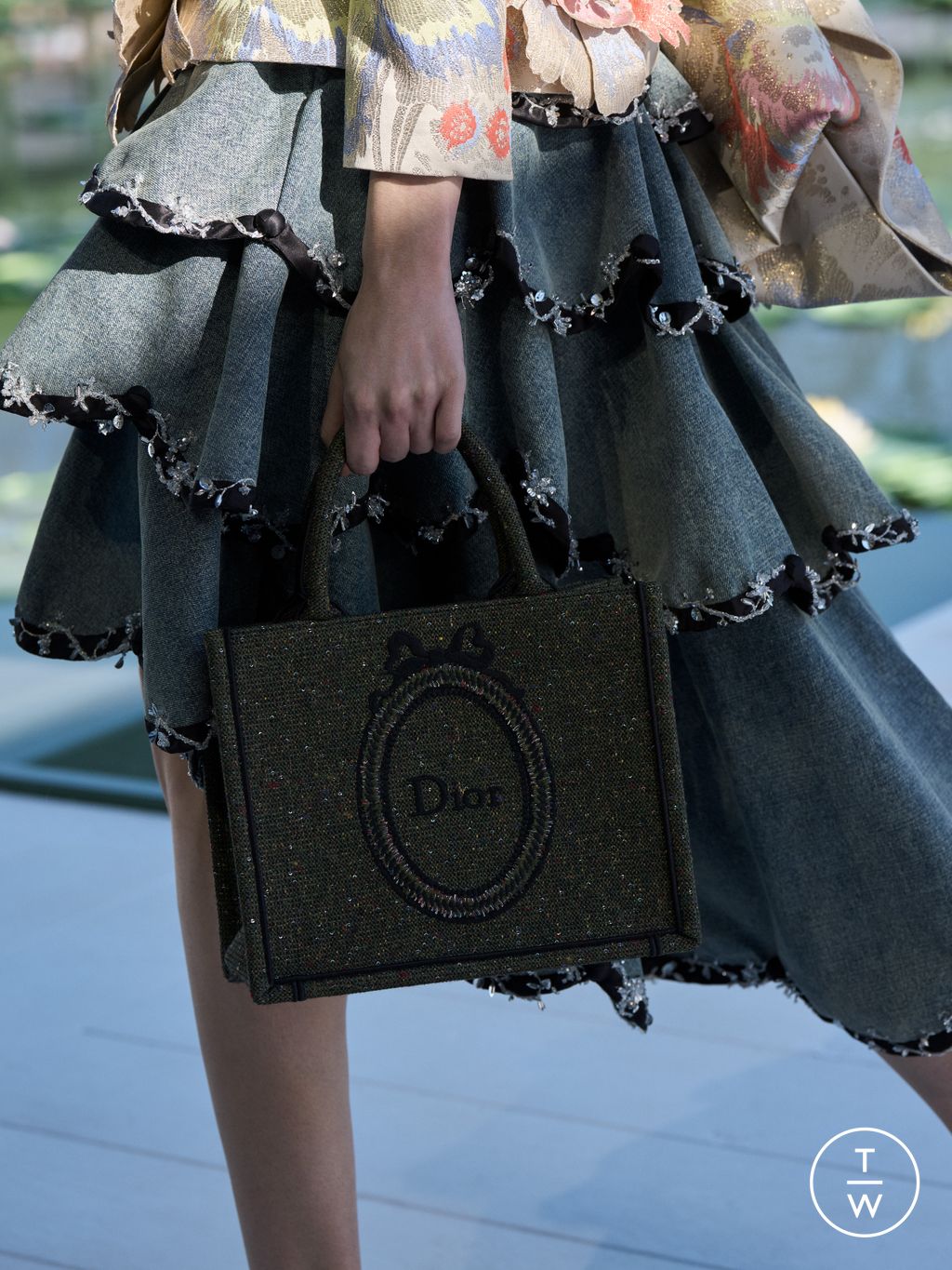 Fashion Week Paris Fall/Winter 2026 look 72 de la collection Dior womenswear accessories