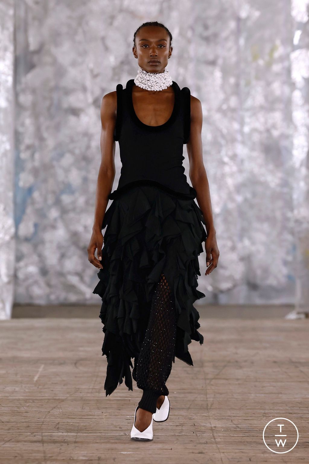 Fashion Week New York Spring/Summer 2026 look 2 from the Diotima collection womenswear