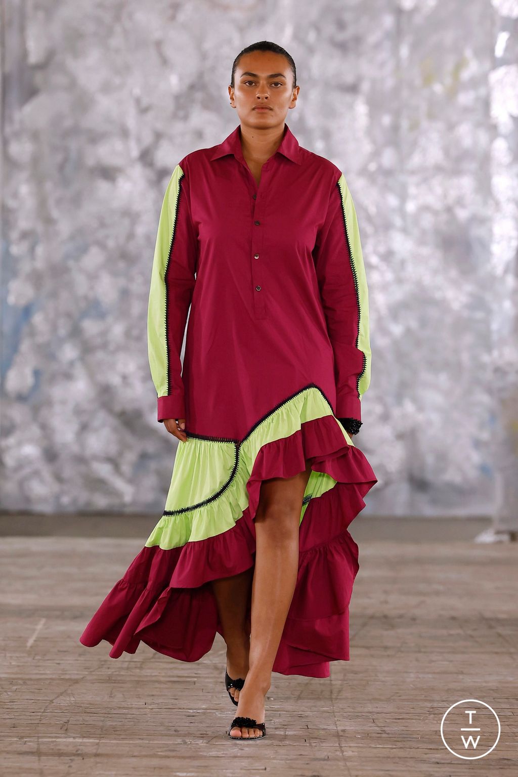 Fashion Week New York Spring/Summer 2026 look 14 from the Diotima collection 女装