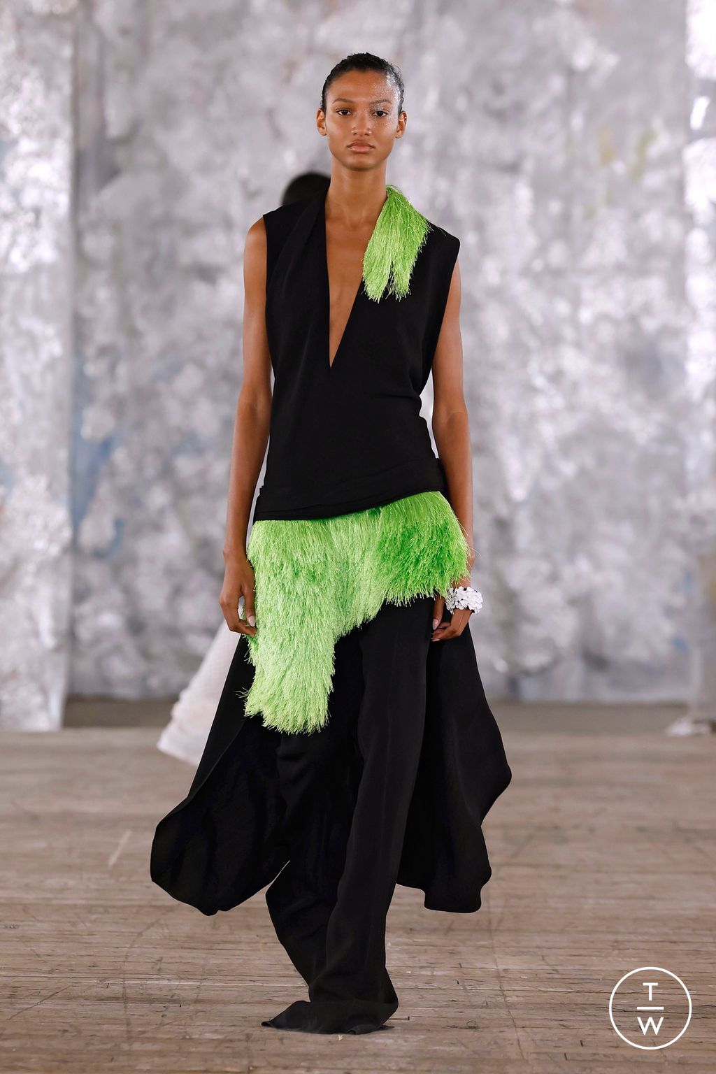 Fashion Week New York Spring/Summer 2026 look 15 from the Diotima collection 女装