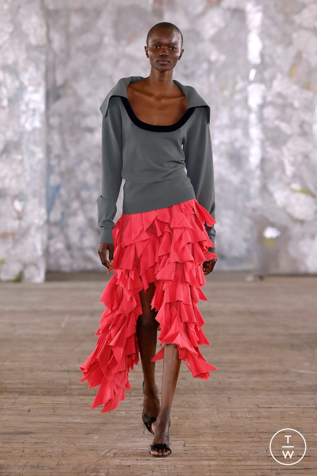 Fashion Week New York Spring/Summer 2026 look 25 from the Diotima collection womenswear