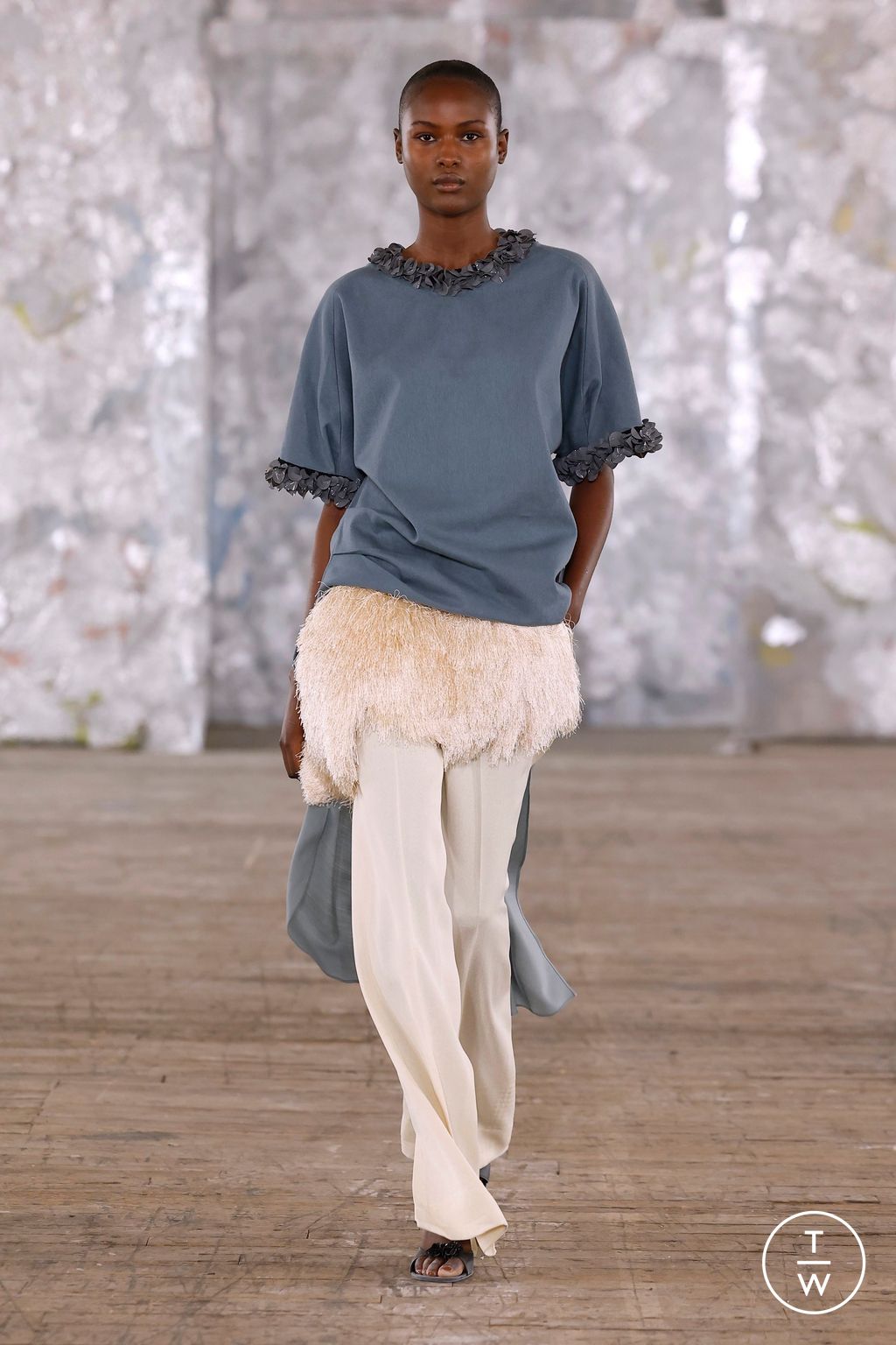 Fashion Week New York Spring/Summer 2026 look 26 from the Diotima collection 女装