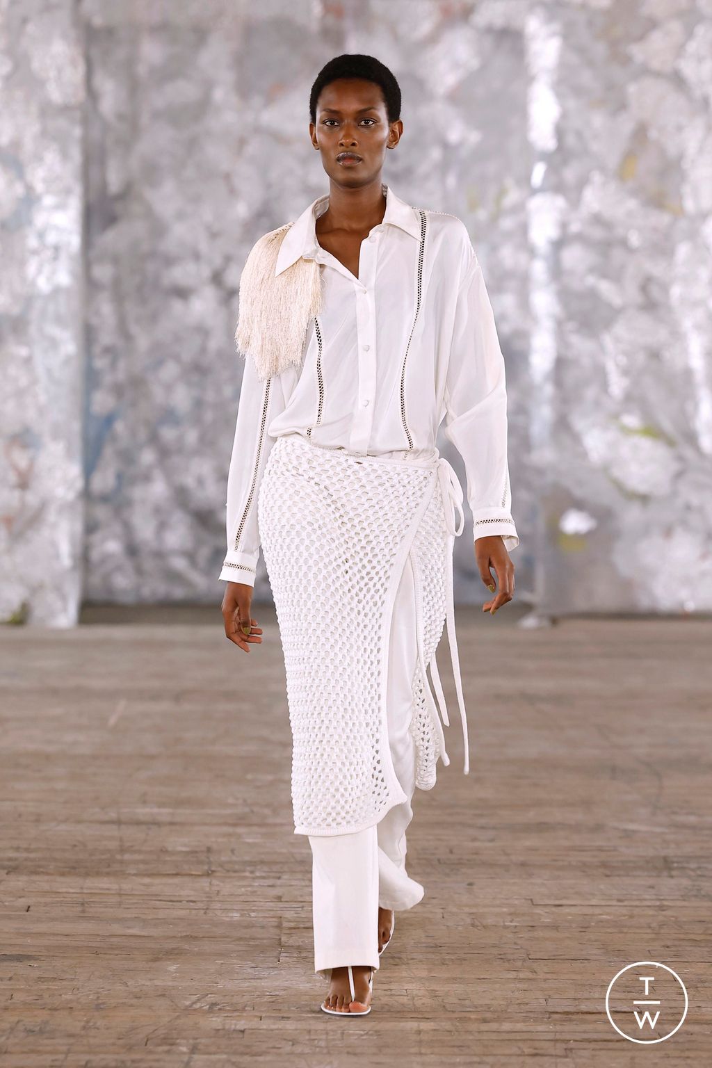 Fashion Week New York Spring/Summer 2026 look 29 from the Diotima collection 女装