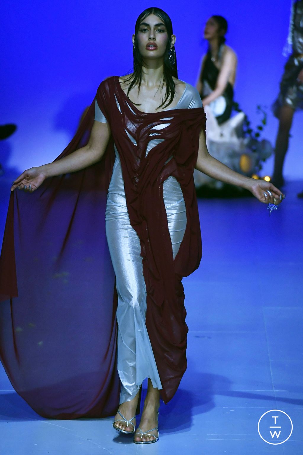 Fashion Week London Fall/Winter 2024 look 16 de la collection Di Petsa womenswear