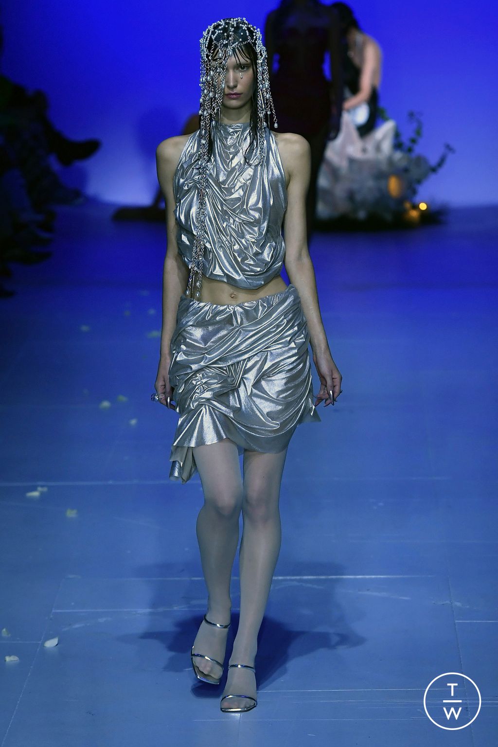 Fashion Week London Fall/Winter 2024 look 17 from the Di Petsa collection 女装