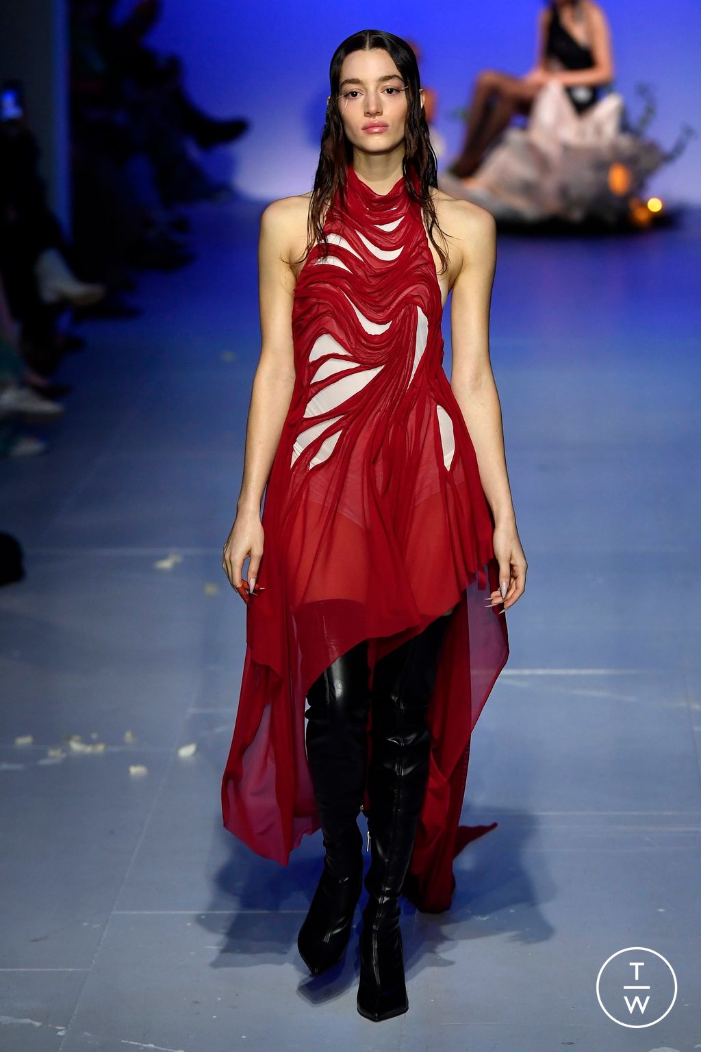 Fashion Week London Fall/Winter 2024 look 23 de la collection Di Petsa womenswear