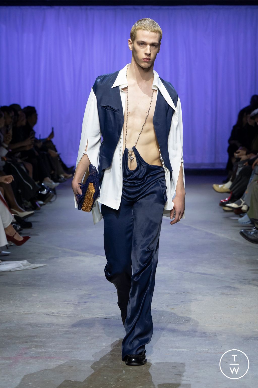 Fashion Week London Fall/Winter 2025 look 2 from the Di Petsa collection womenswear