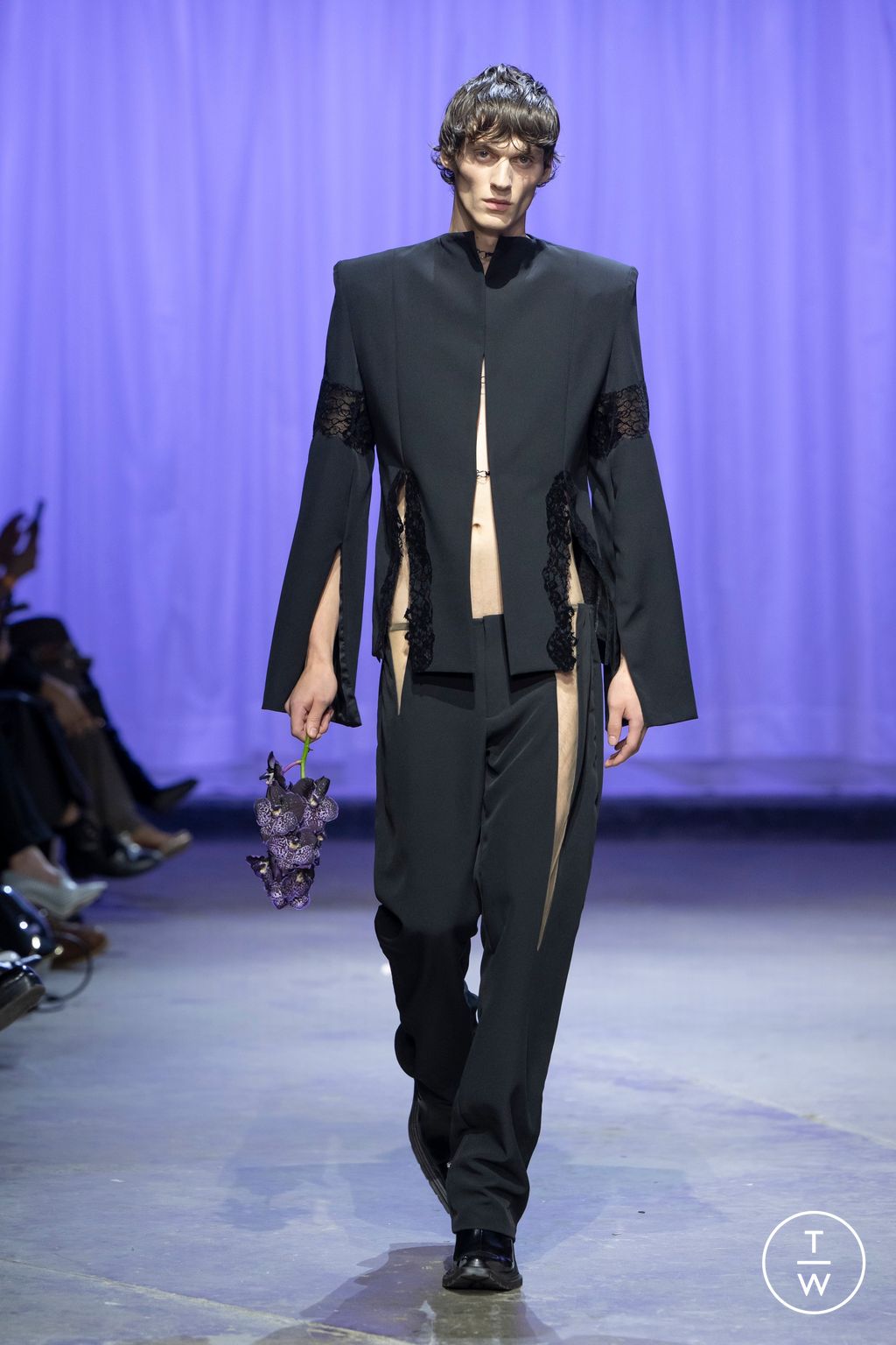 Fashion Week London Fall/Winter 2025 look 14 de la collection Di Petsa womenswear