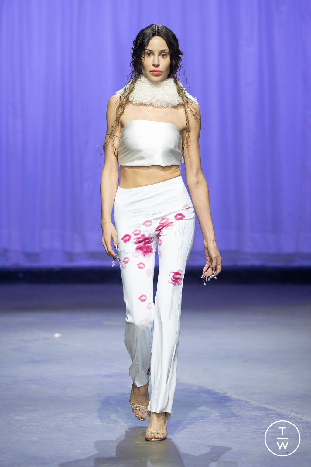 Fashion Week London Fall/Winter 2025 look 19 from the Di Petsa collection womenswear