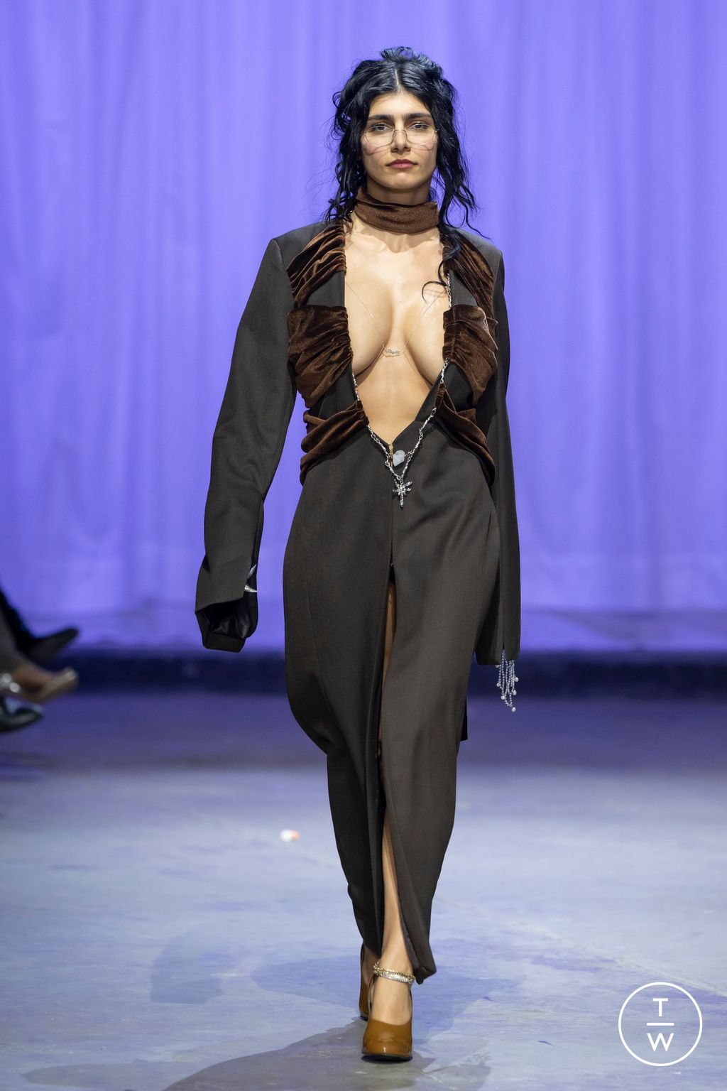 Fashion Week London Fall/Winter 2025 look 20 de la collection Di Petsa womenswear