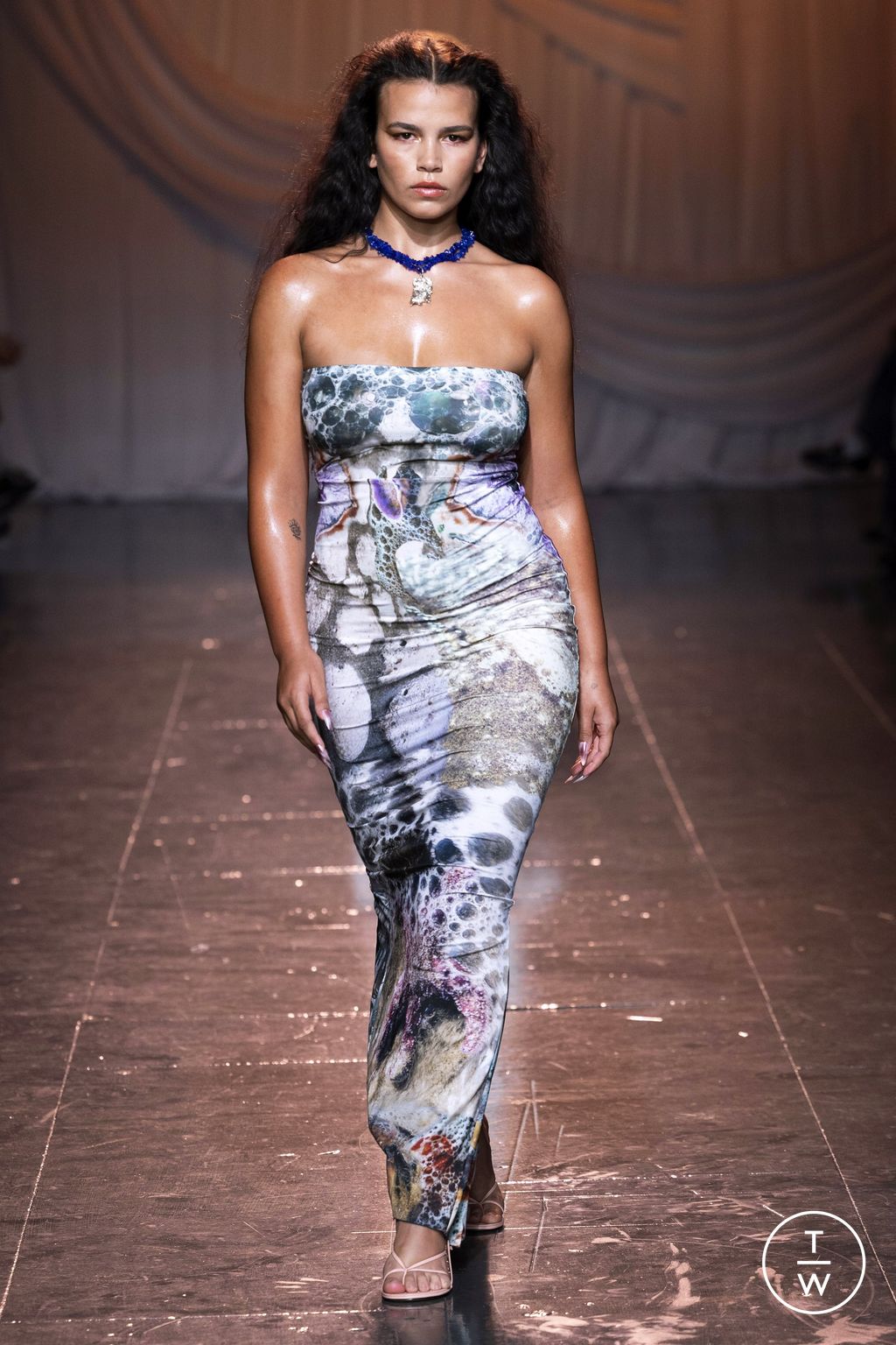 Fashion Week London Spring/Summer 2024 look 15 from the Di Petsa collection 女装
