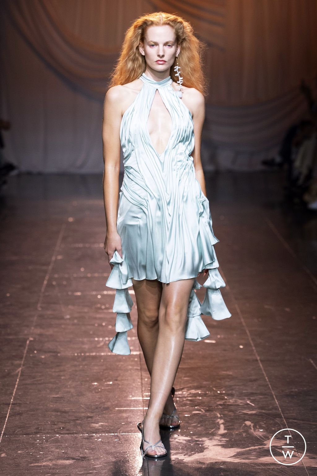 Fashion Week London Spring/Summer 2024 look 16 from the Di Petsa collection 女装