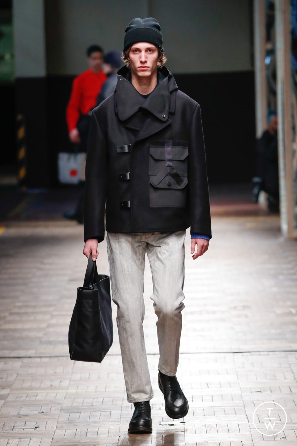 Fashion Week Milan Fall/Winter 2018 look 5 from the Dirk Bikkembergs collection menswear