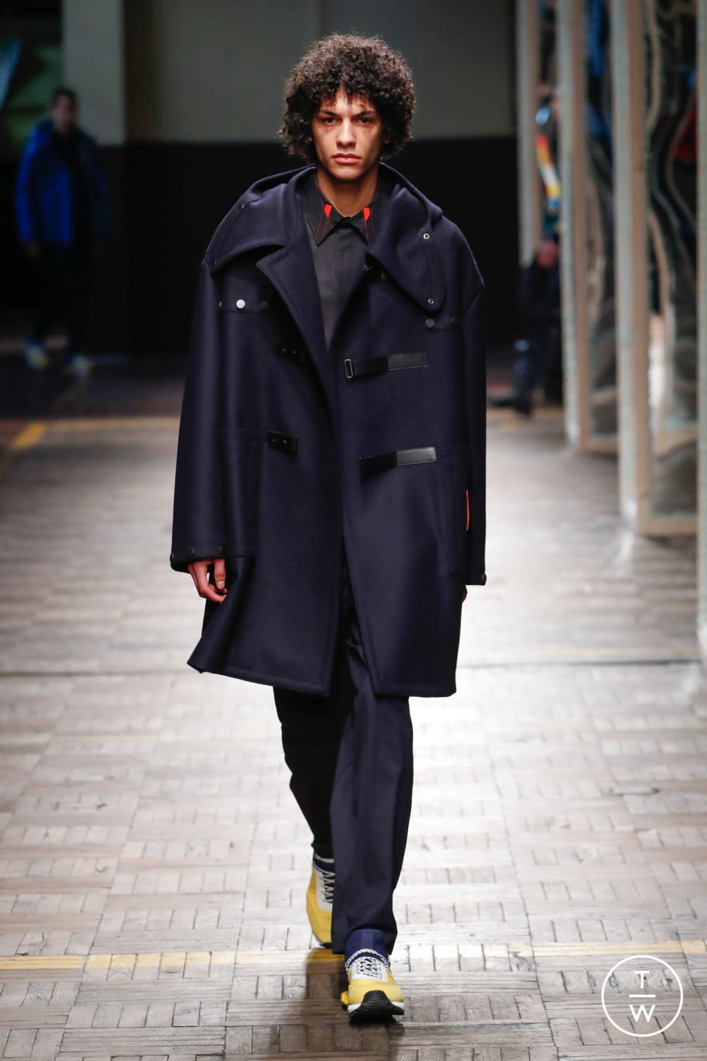 Fashion Week Milan Fall/Winter 2018 look 16 from the Dirk Bikkembergs collection menswear