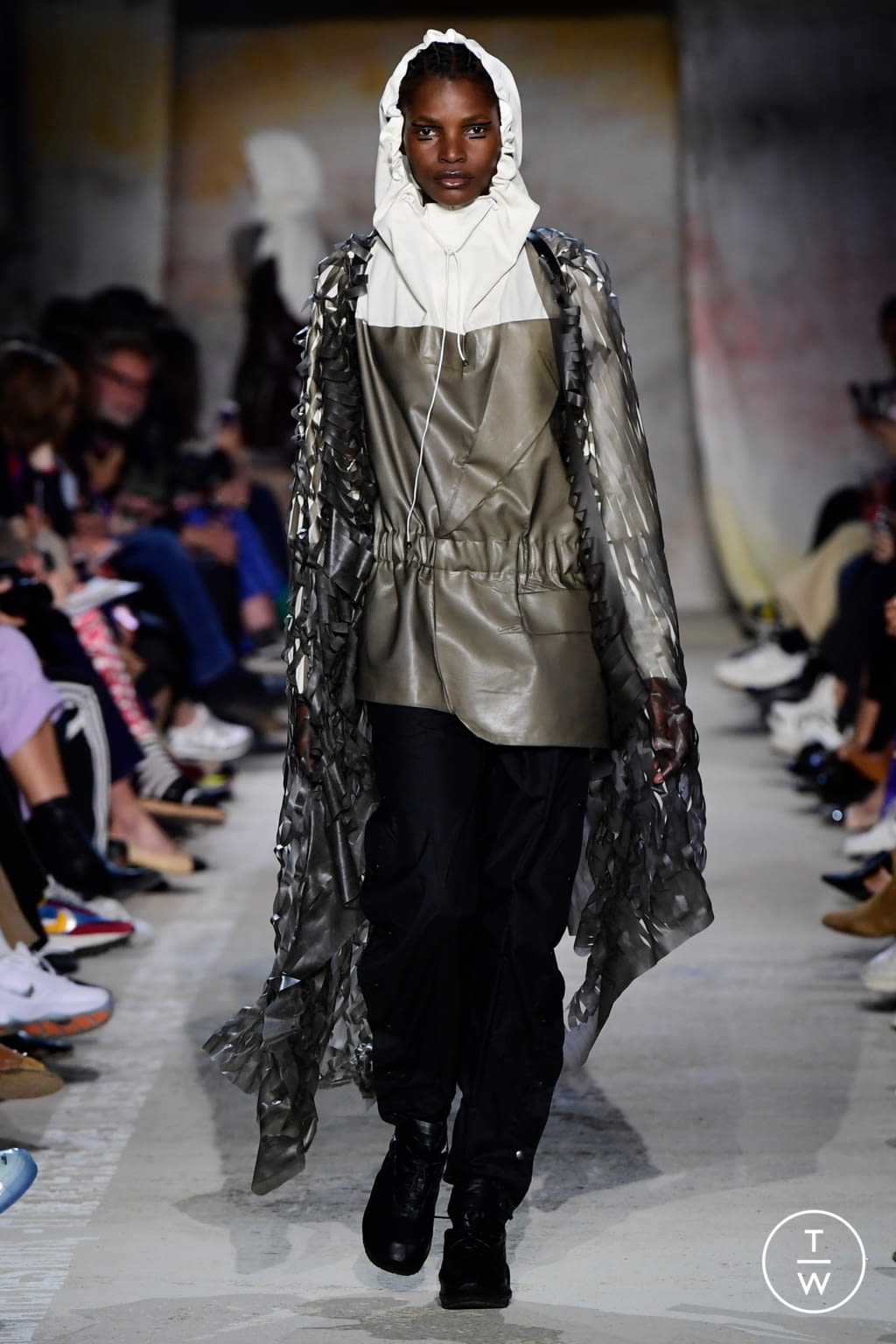 Fashion Week Paris Fall/Winter 2019 look 18 from the Festival de Hyères 2019 collection womenswear
