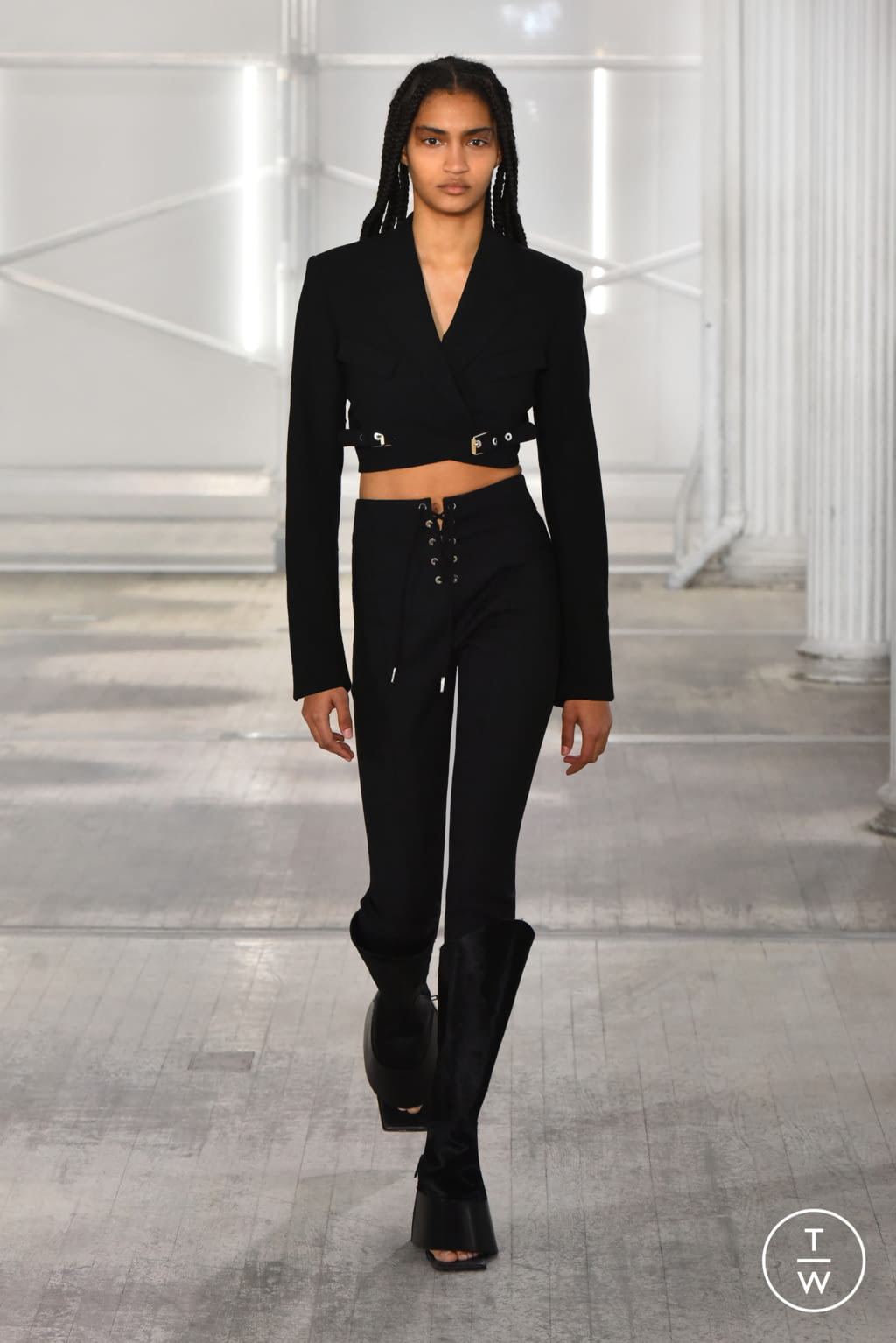 Fashion Week New York Fall/Winter 2021 look 26 from the Dion Lee collection womenswear