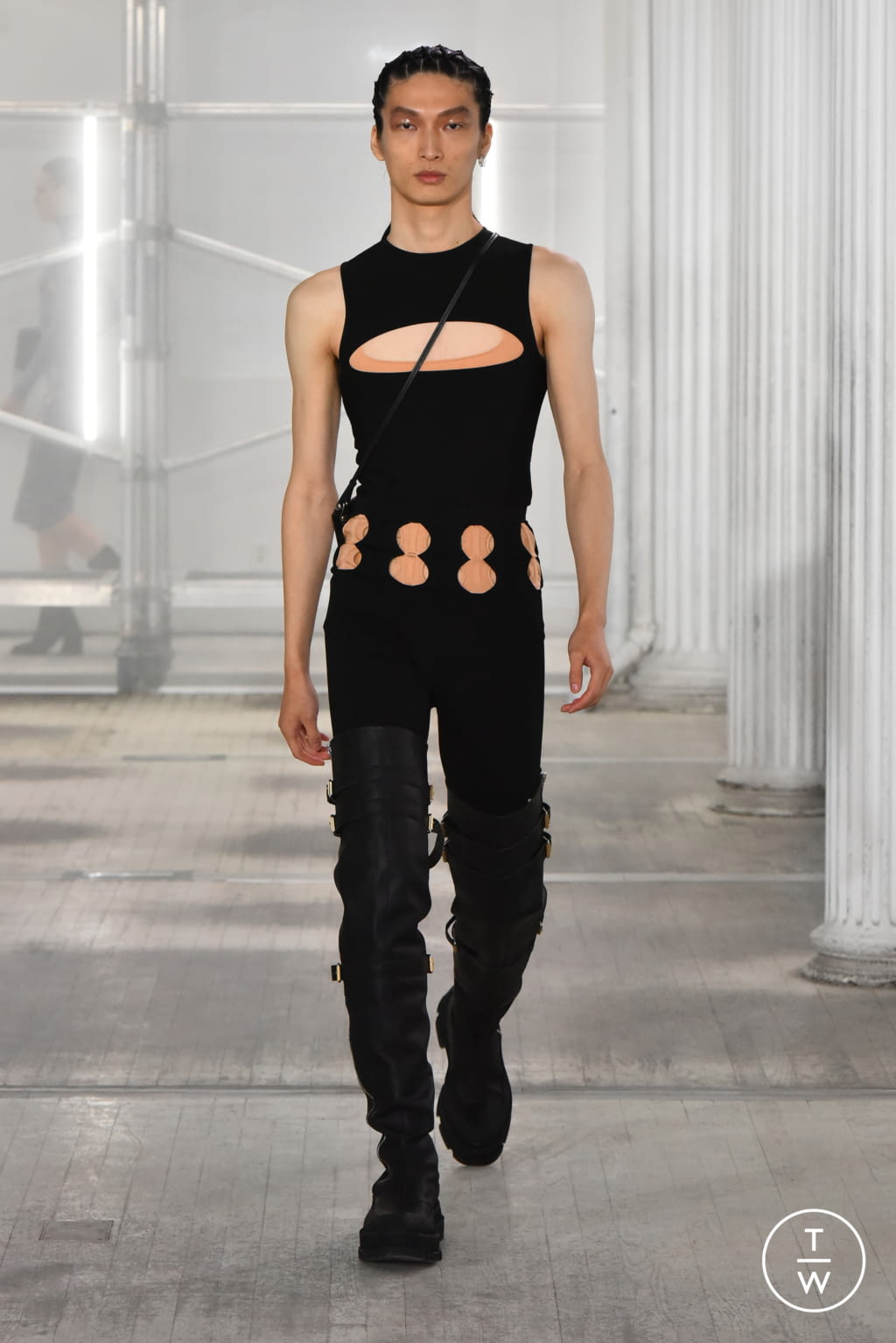 Fashion Week New York Fall/Winter 2021 look 28 from the Dion Lee collection womenswear