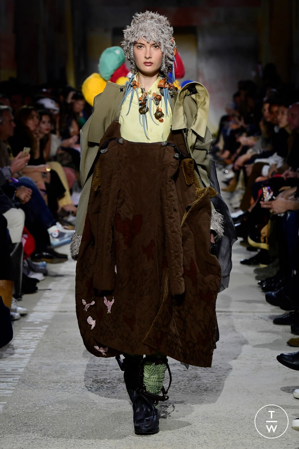 Fashion Week Paris Fall/Winter 2019 look 8 from the Festival de Hyères 2019 collection 女装